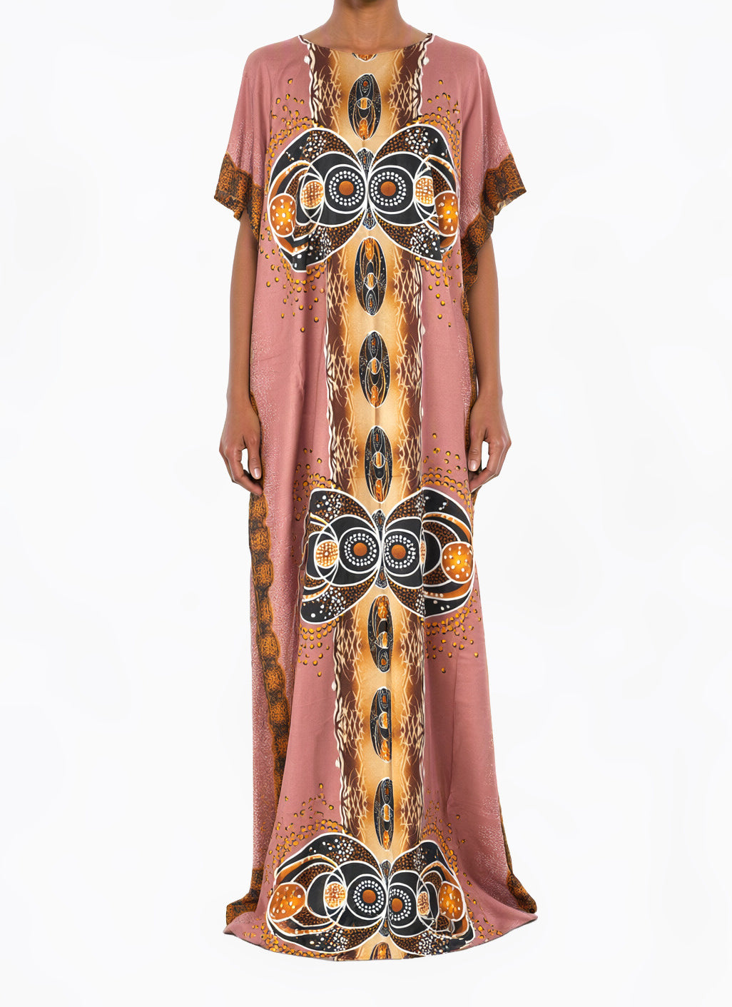 Coral Empress Bati Dress