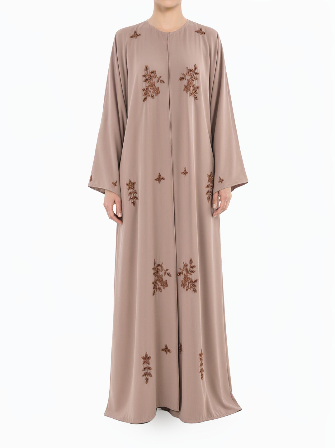 The copper blush Dubai abaya set