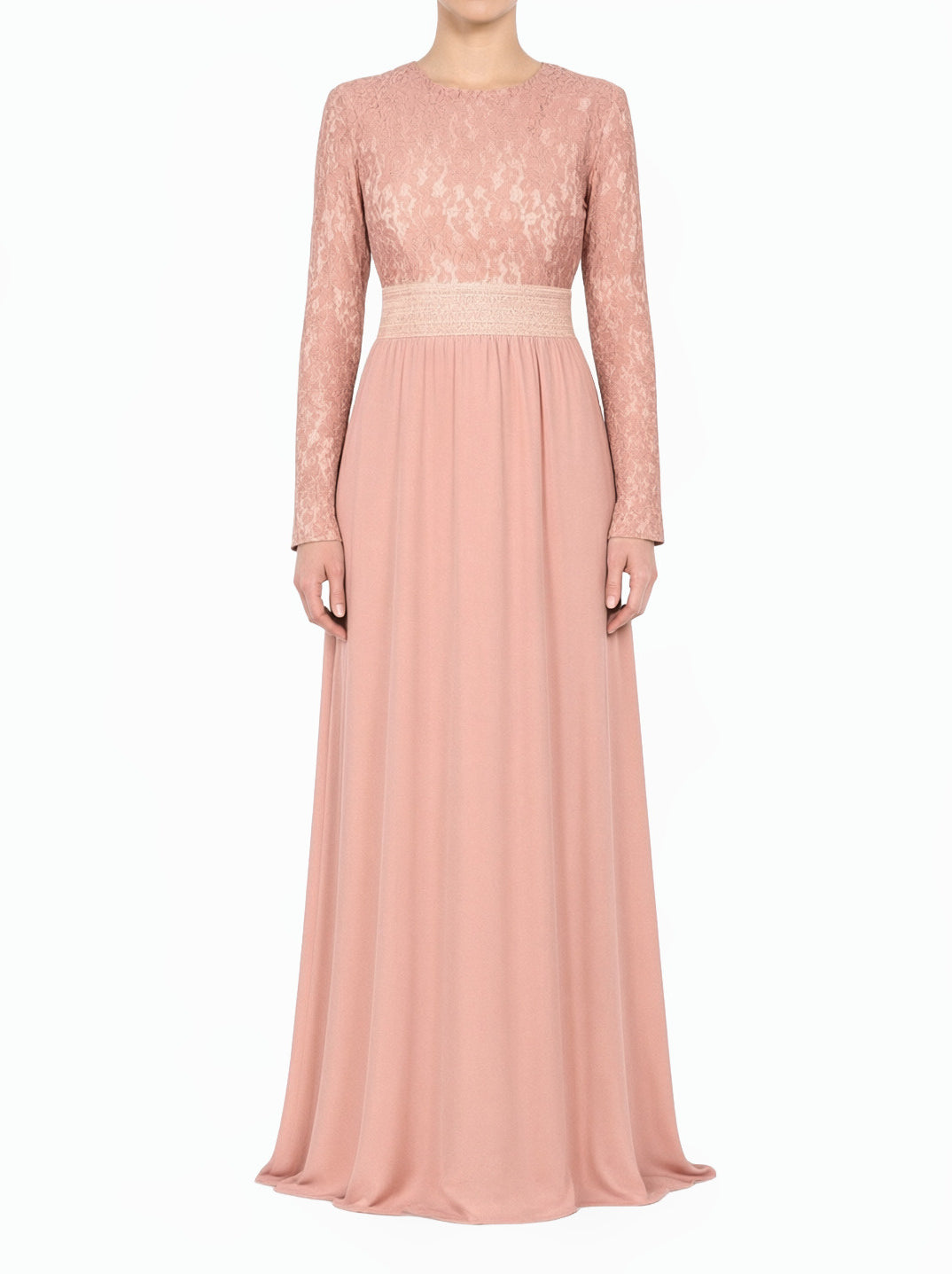 Mauve Dreaming Lilliana Modest Maxi Dress