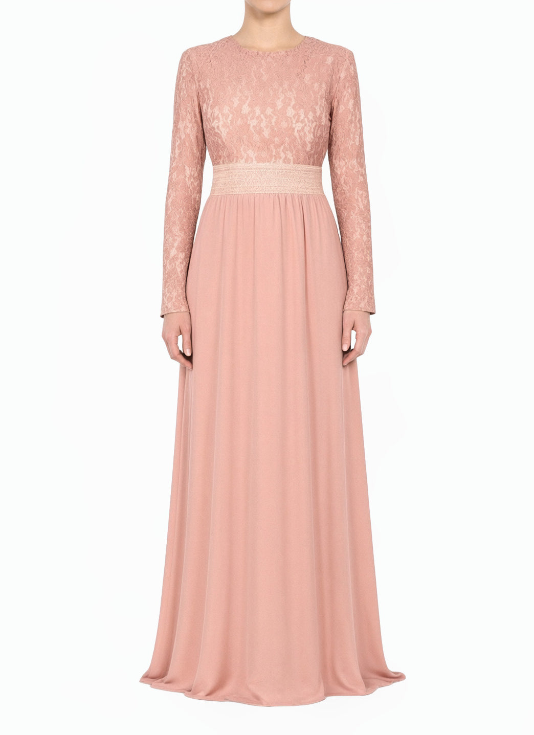 Mauve Dreaming Lilliana Modest Maxi Dress