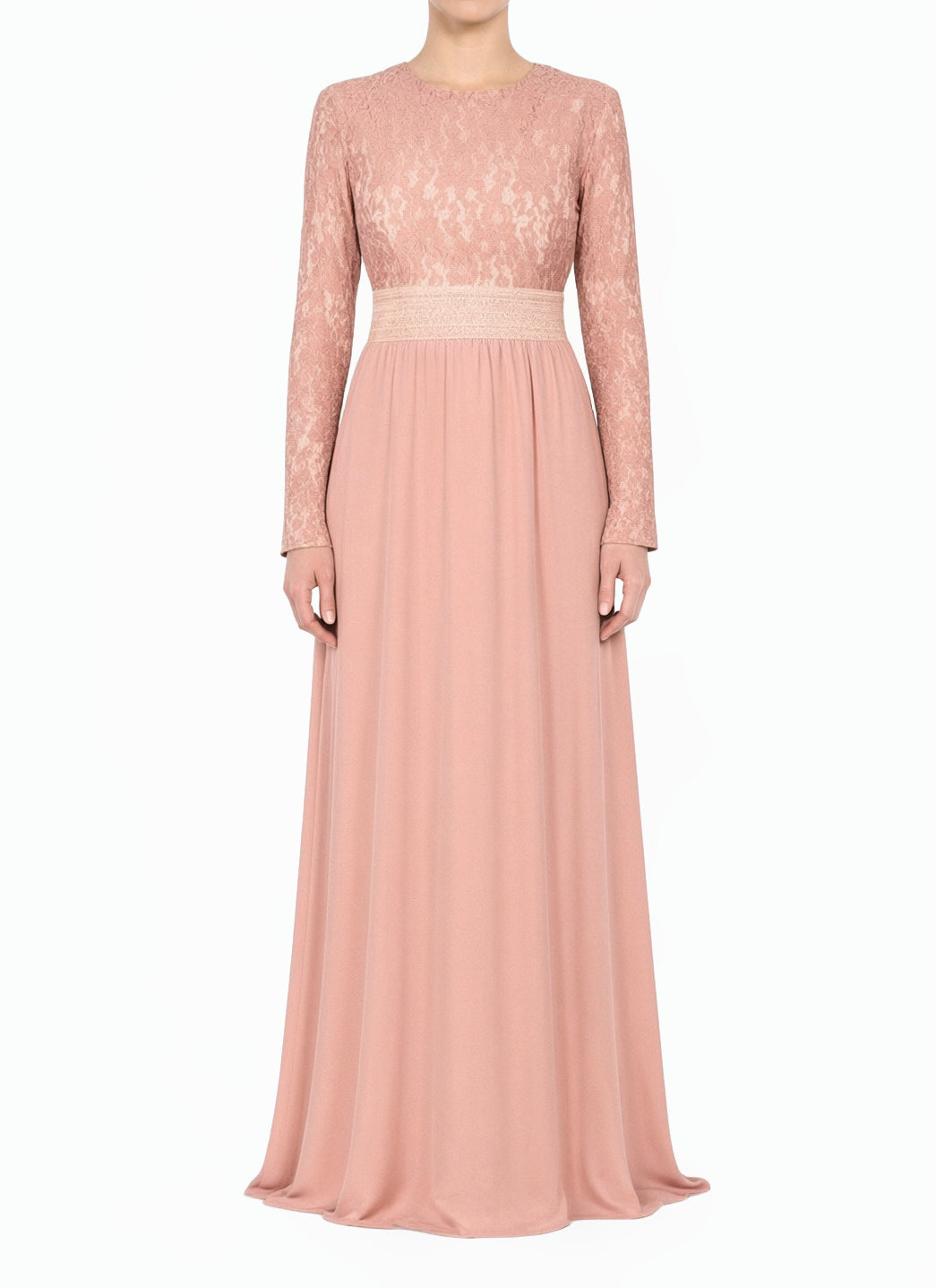 Mauve Dreaming Lilliana Modest Maxi Dress