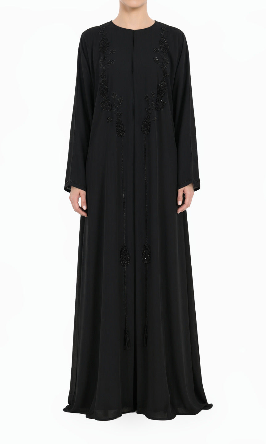 Elegant Dubai vibe abaya set