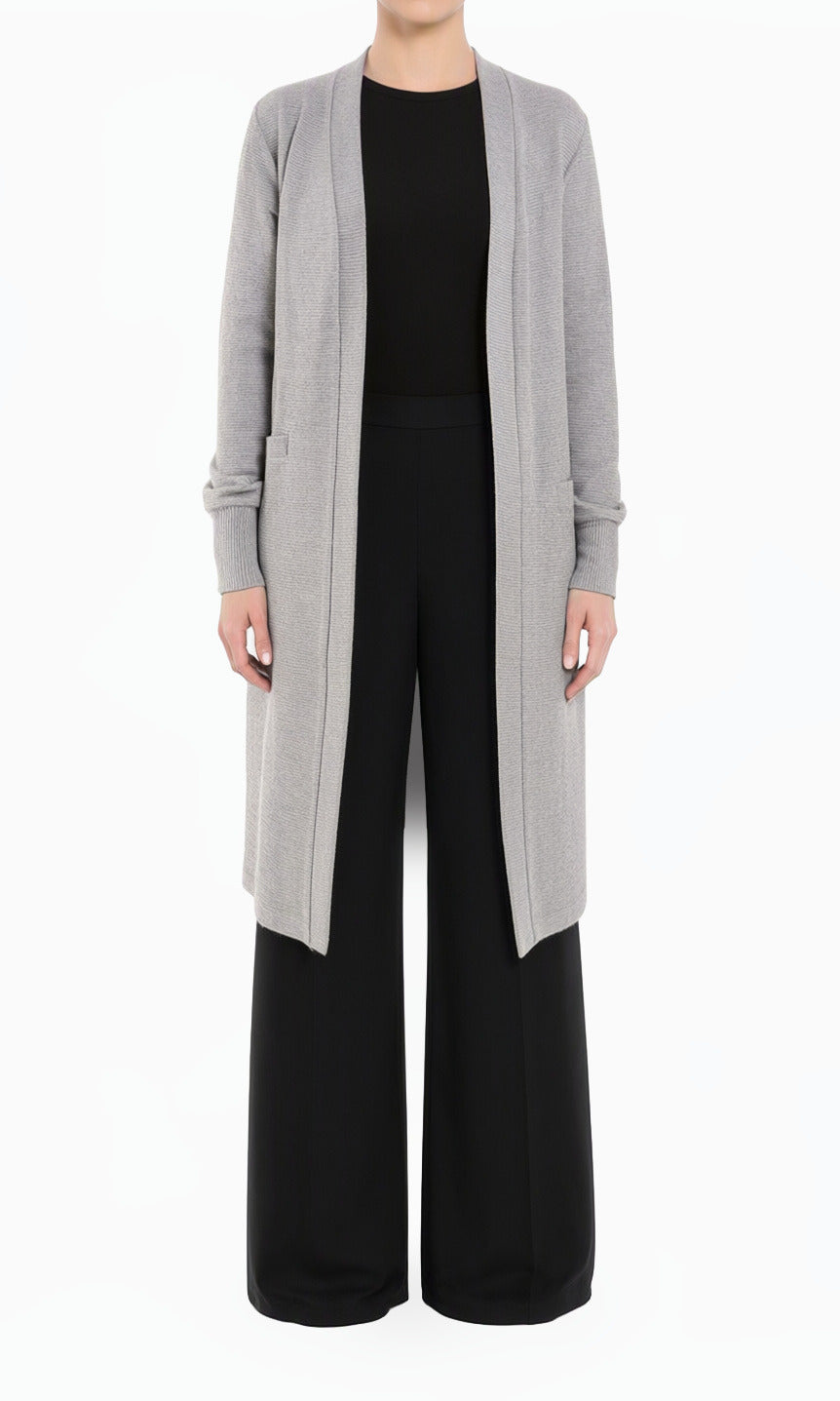 Gray cozy signature sweater
