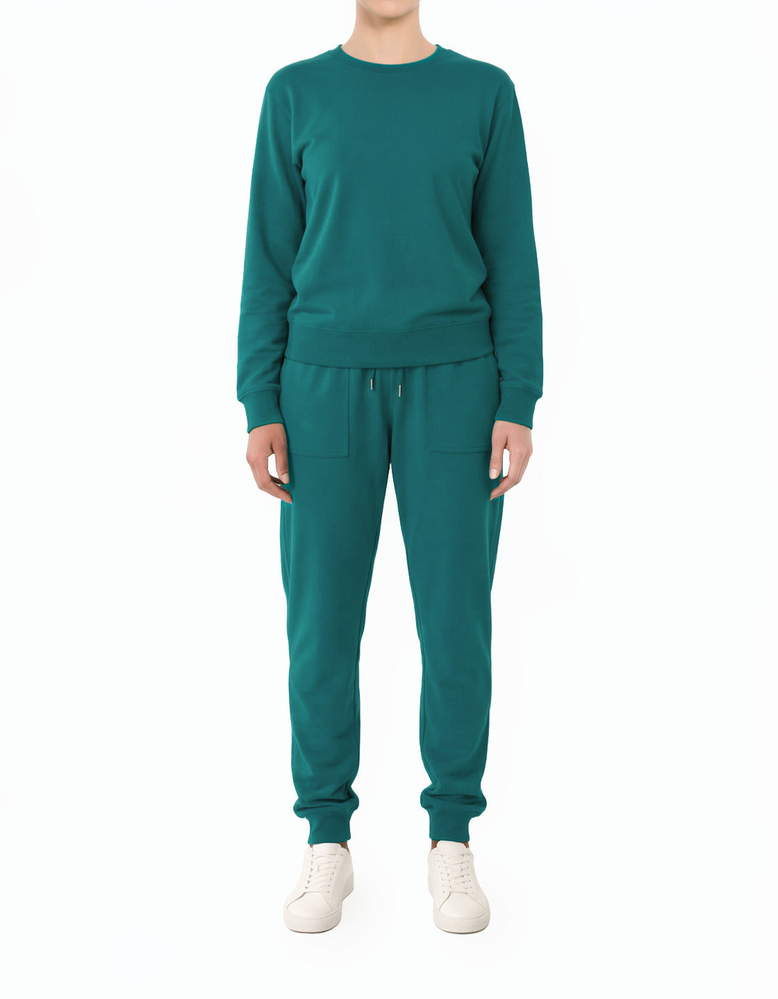 Lake Blue Pullover Sweatshirt matching set