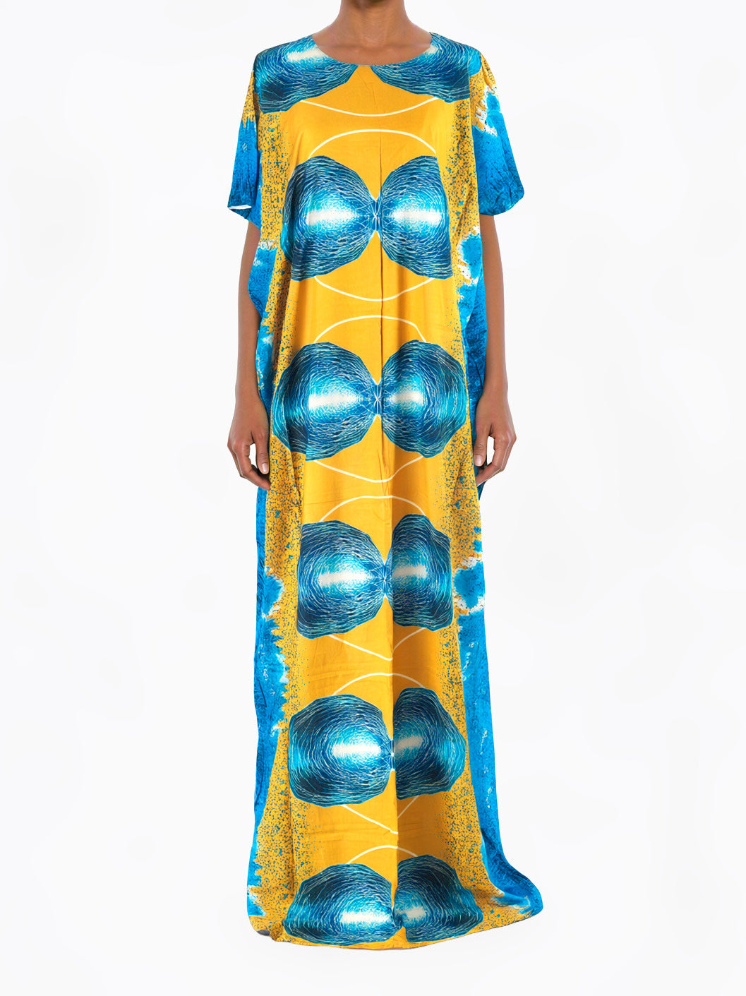 light blue orbiting beauty Bati Dress