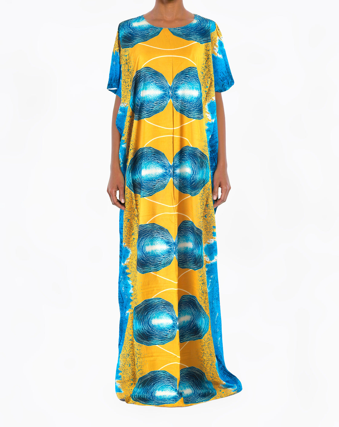 light blue orbiting beauty Bati Dress