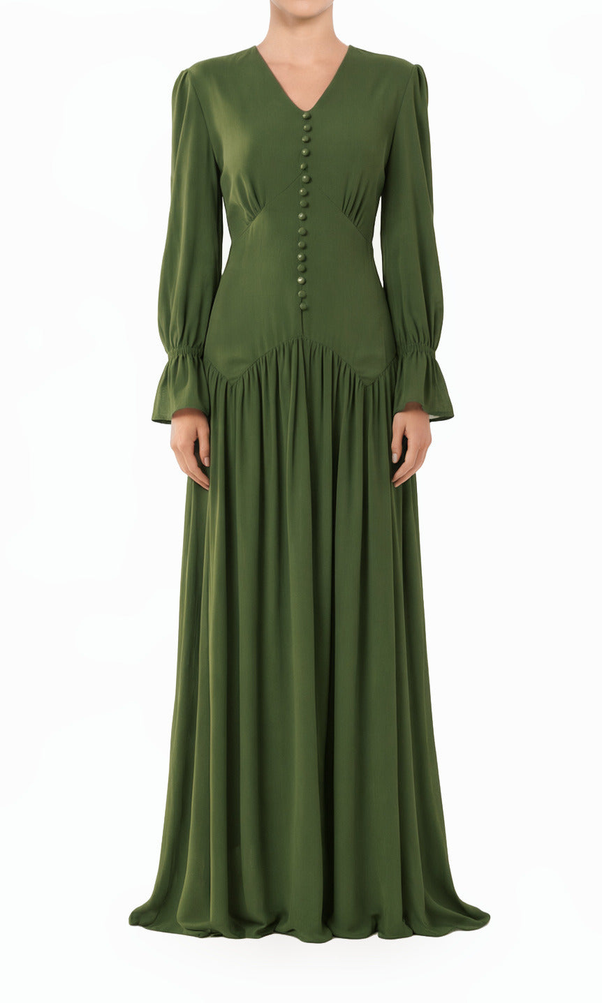 Lovely Huda Modest Maxi Dress