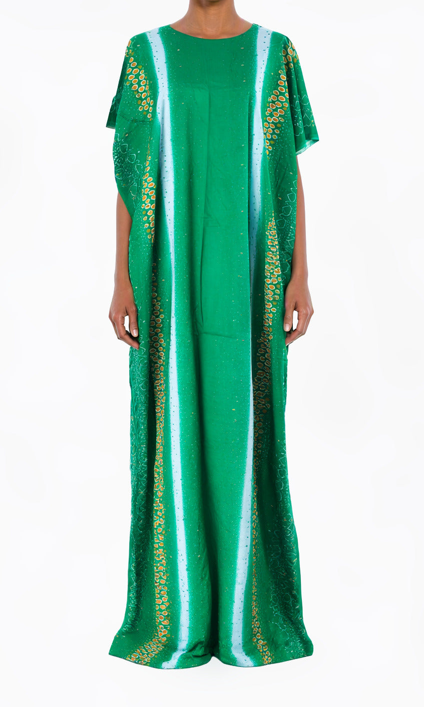 Malachite Sheen Bati Dress