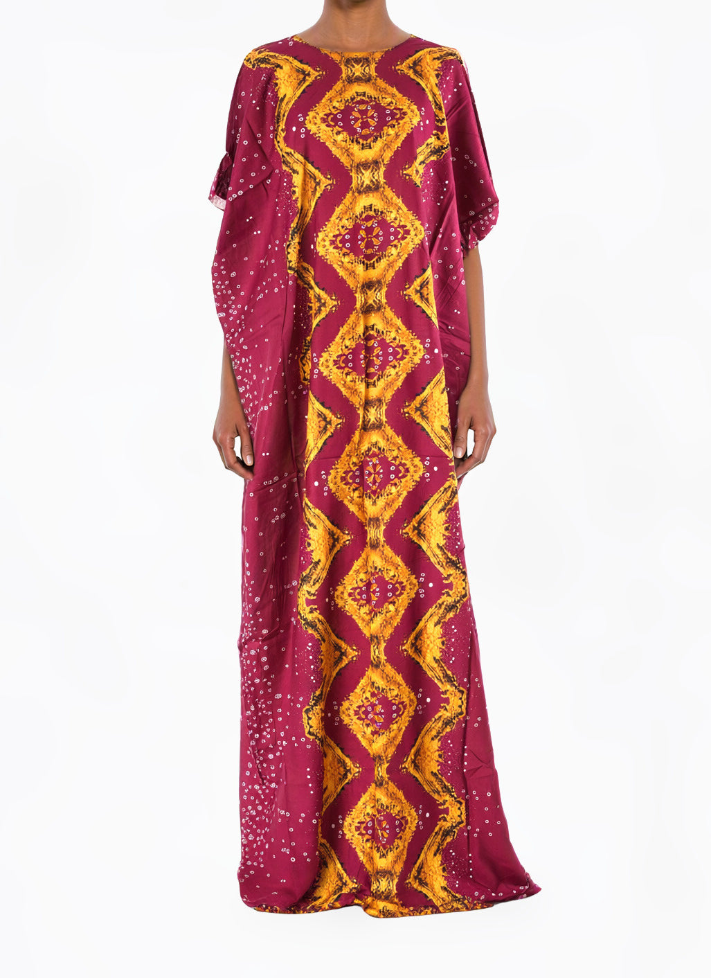Maroon Lovely Sahra Bati Dress