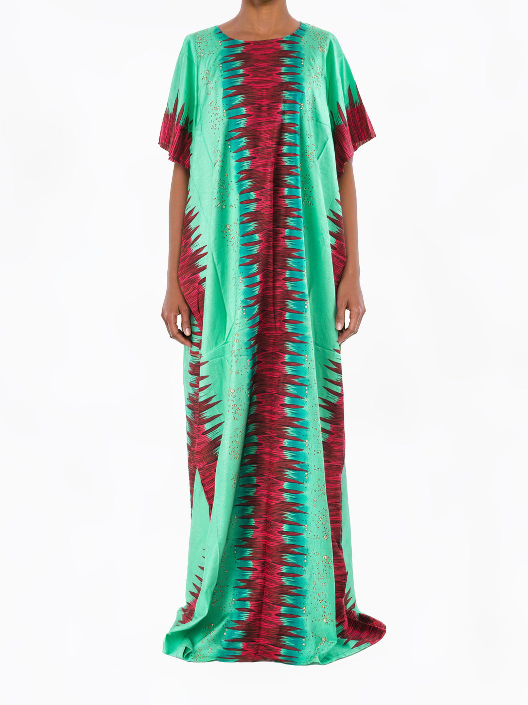 mint/red justina Bati Dress