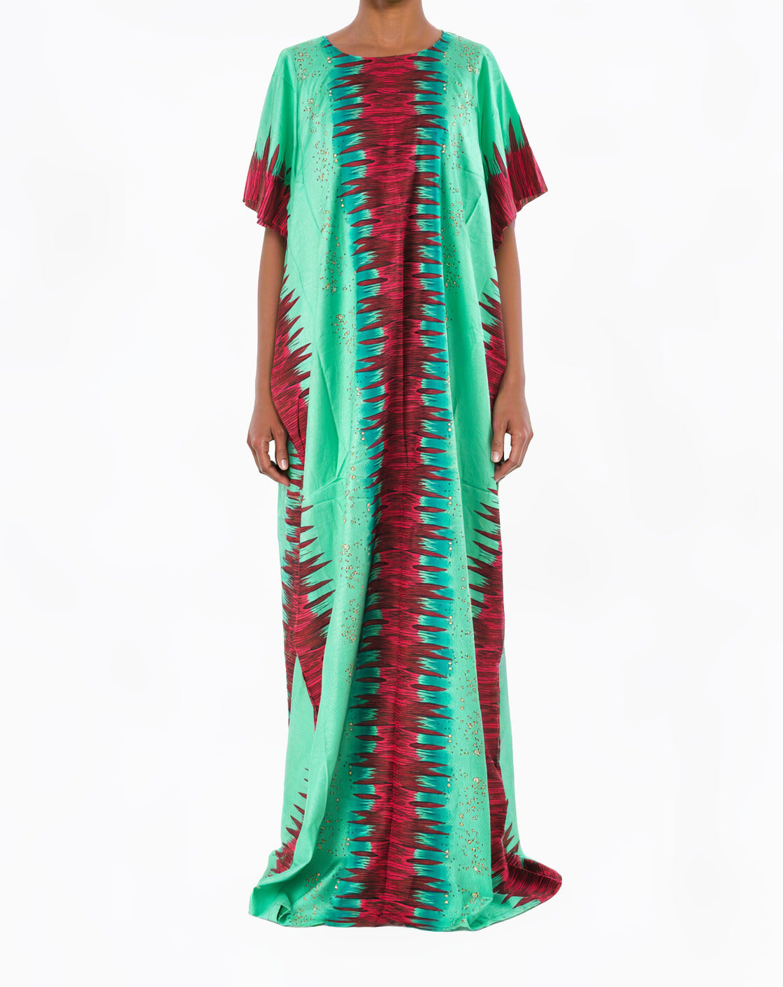 mint/red justina Bati Dress