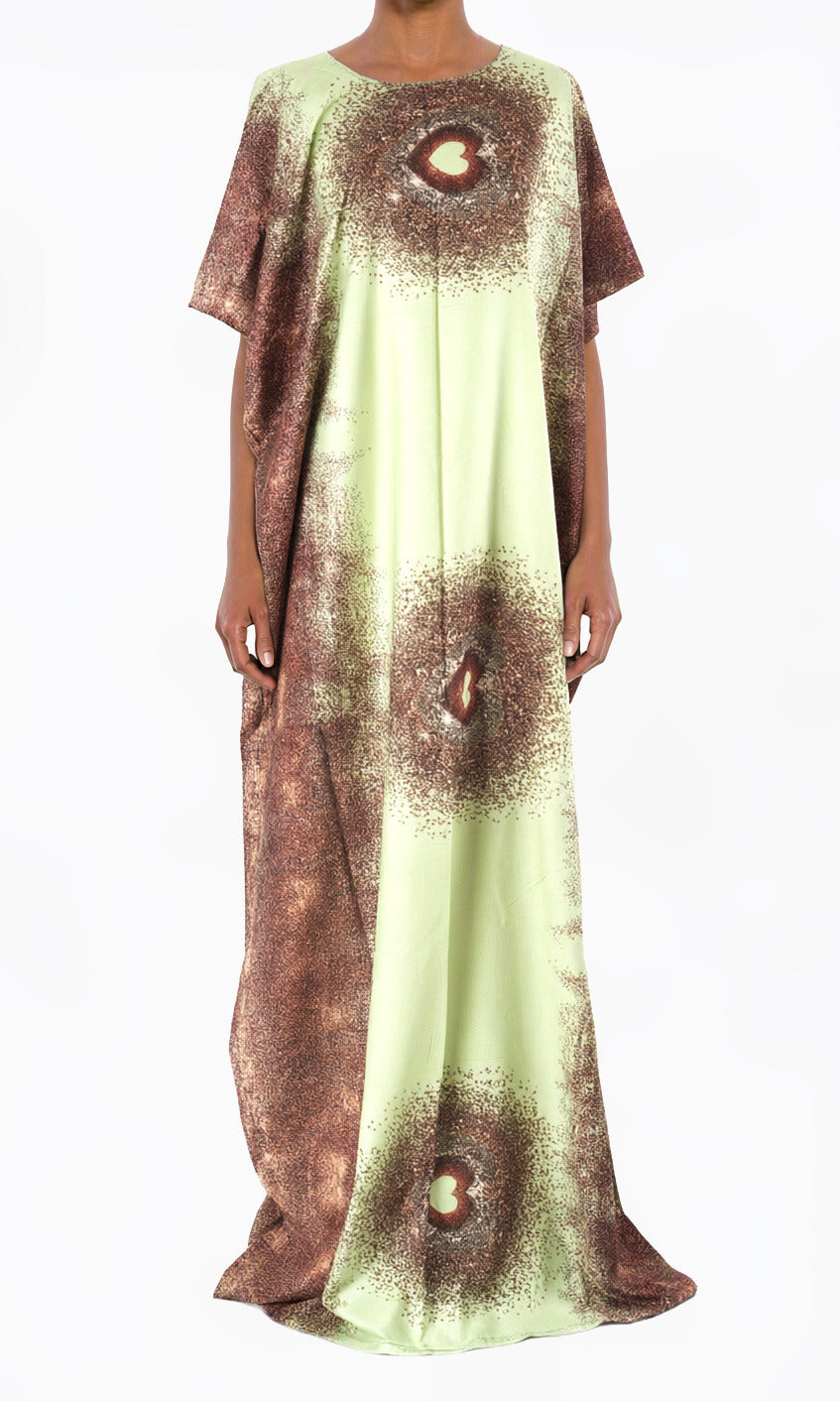 Moss Drift Bati Dress