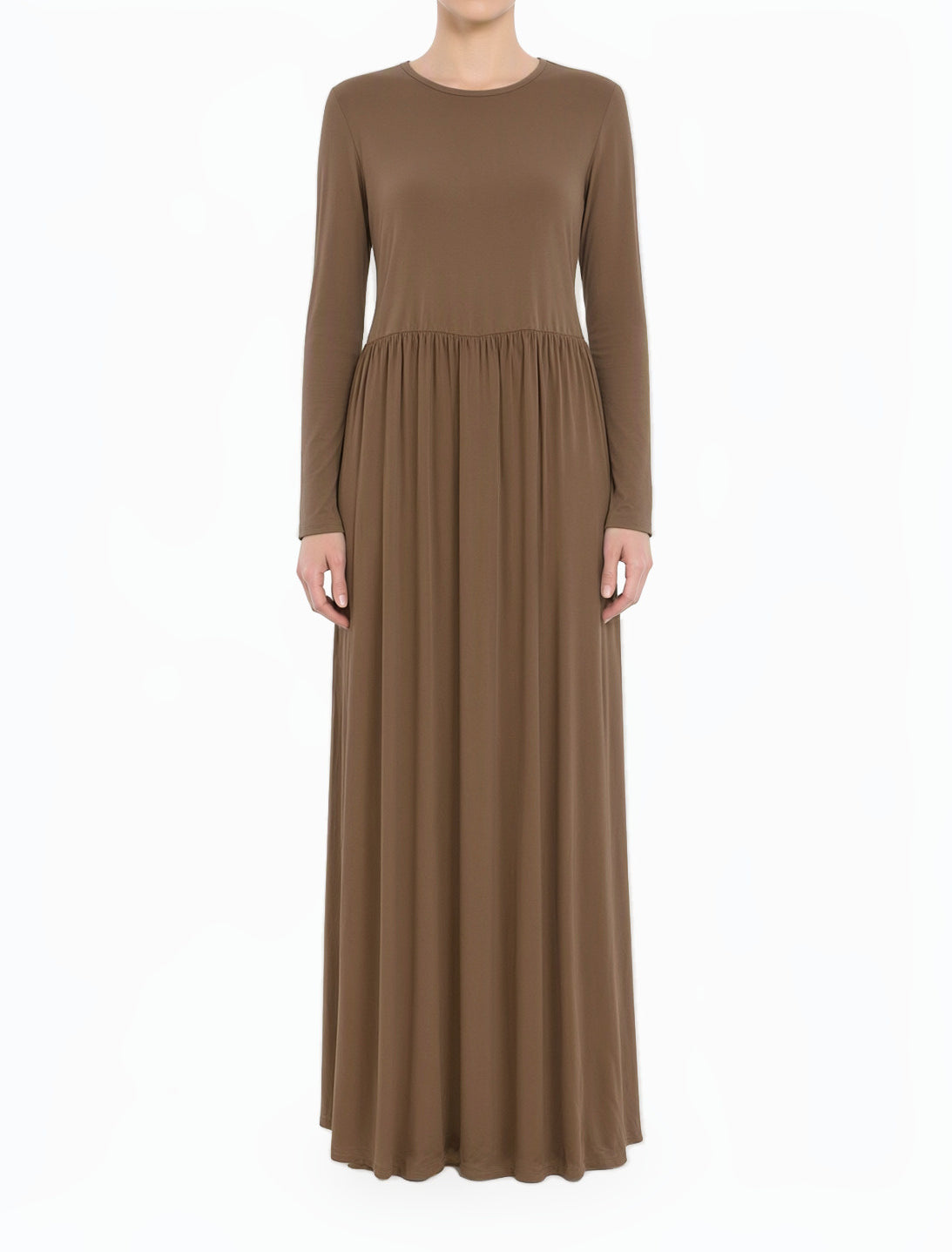 Mocha ORIGINAL Milk Silk Maxi Dress