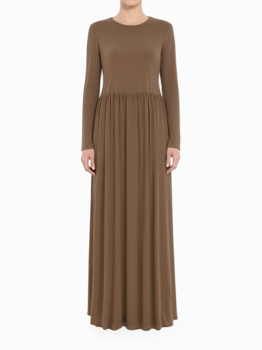 Mocha ORIGINAL Milk Silk Maxi Dress