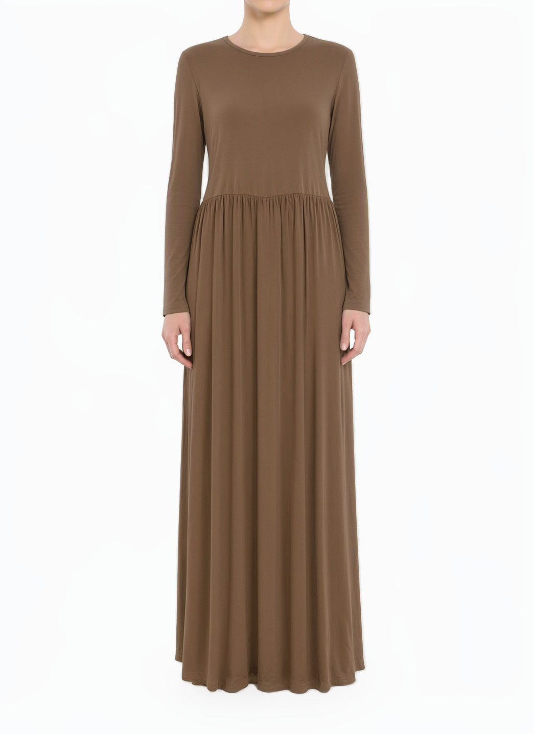 Mocha ORIGINAL Milk Silk Maxi Dress