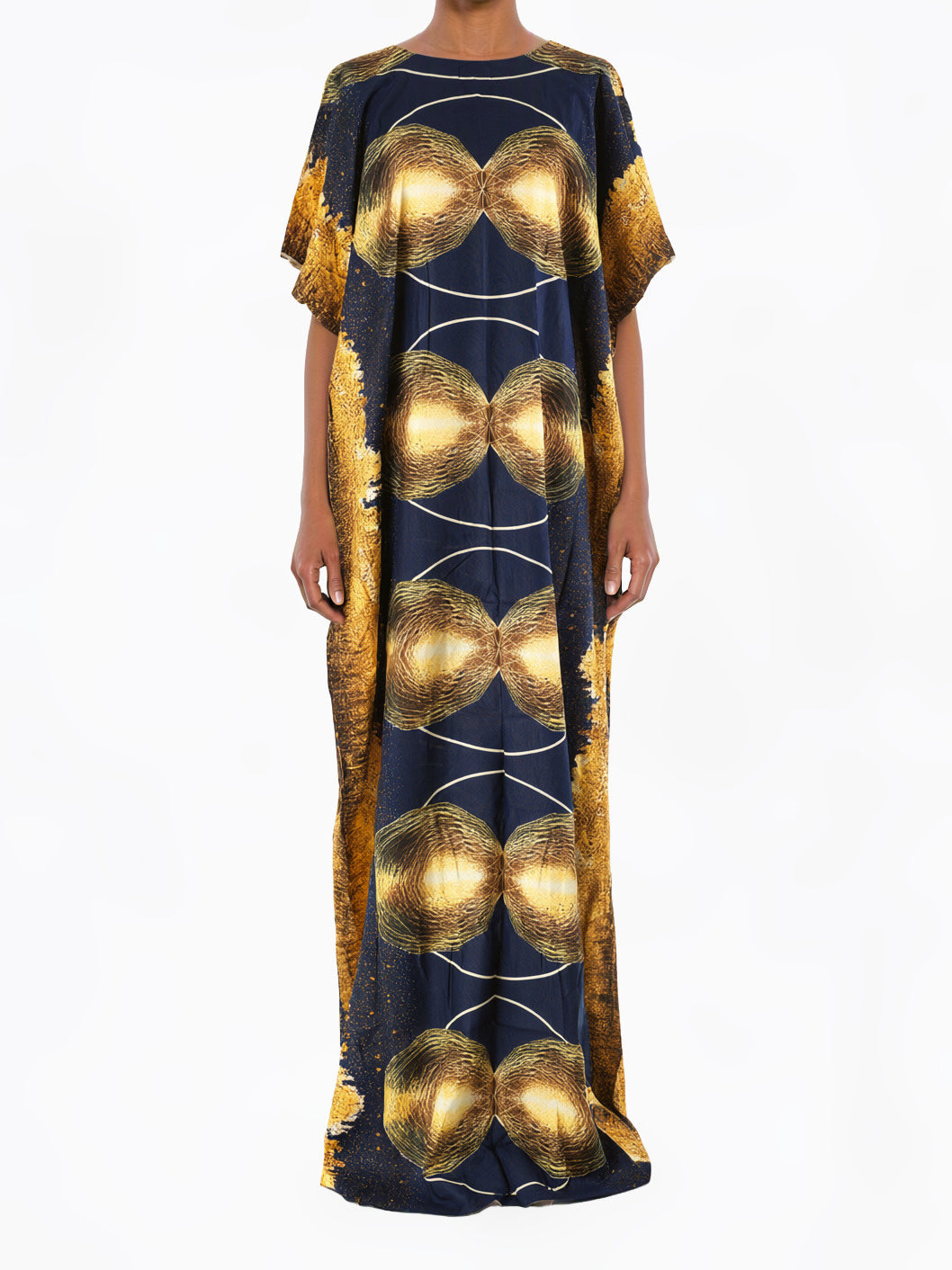 Navy orbiting beauty Bati Dress