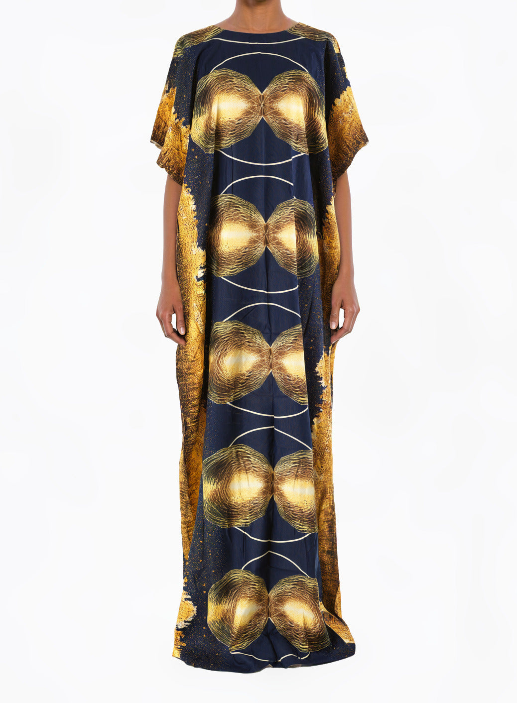 Navy orbiting beauty Bati Dress