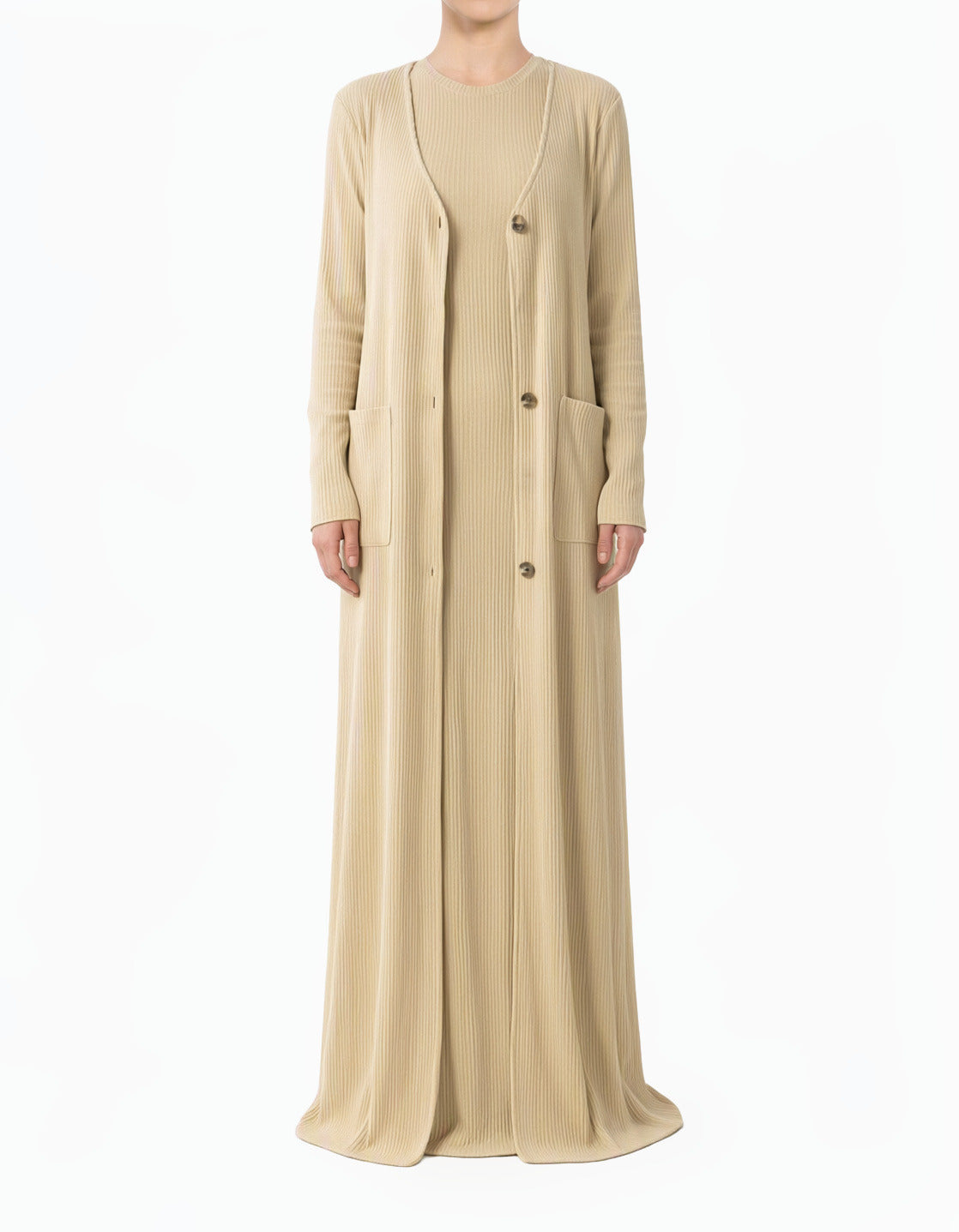 Nude unparalleled elegance matching set