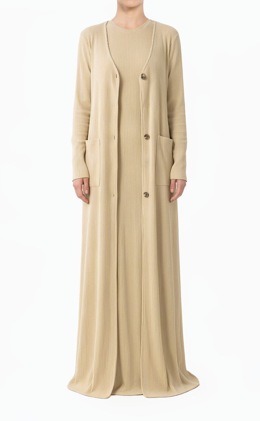 Nude unparalleled elegance matching set