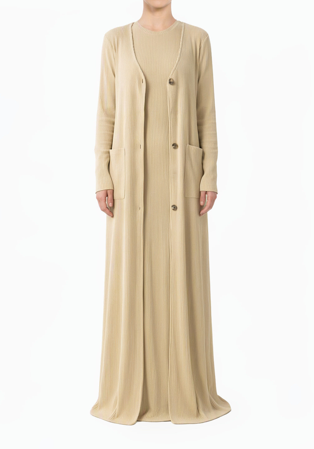 Nude unparalleled elegance matching set