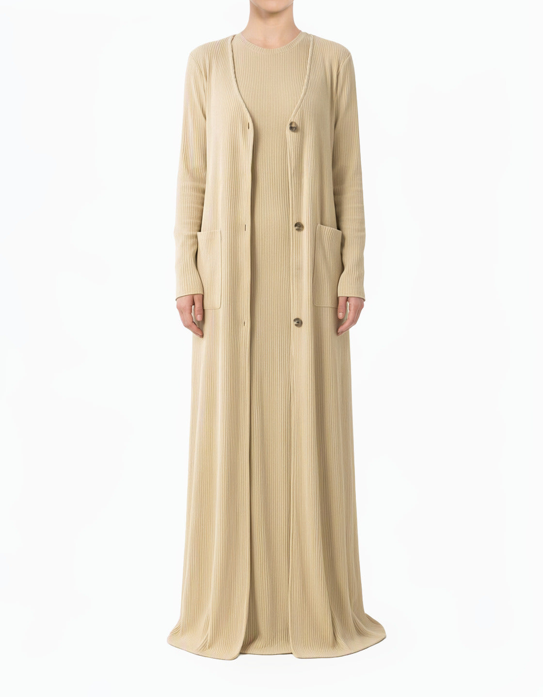 Nude unparalleled elegance matching set