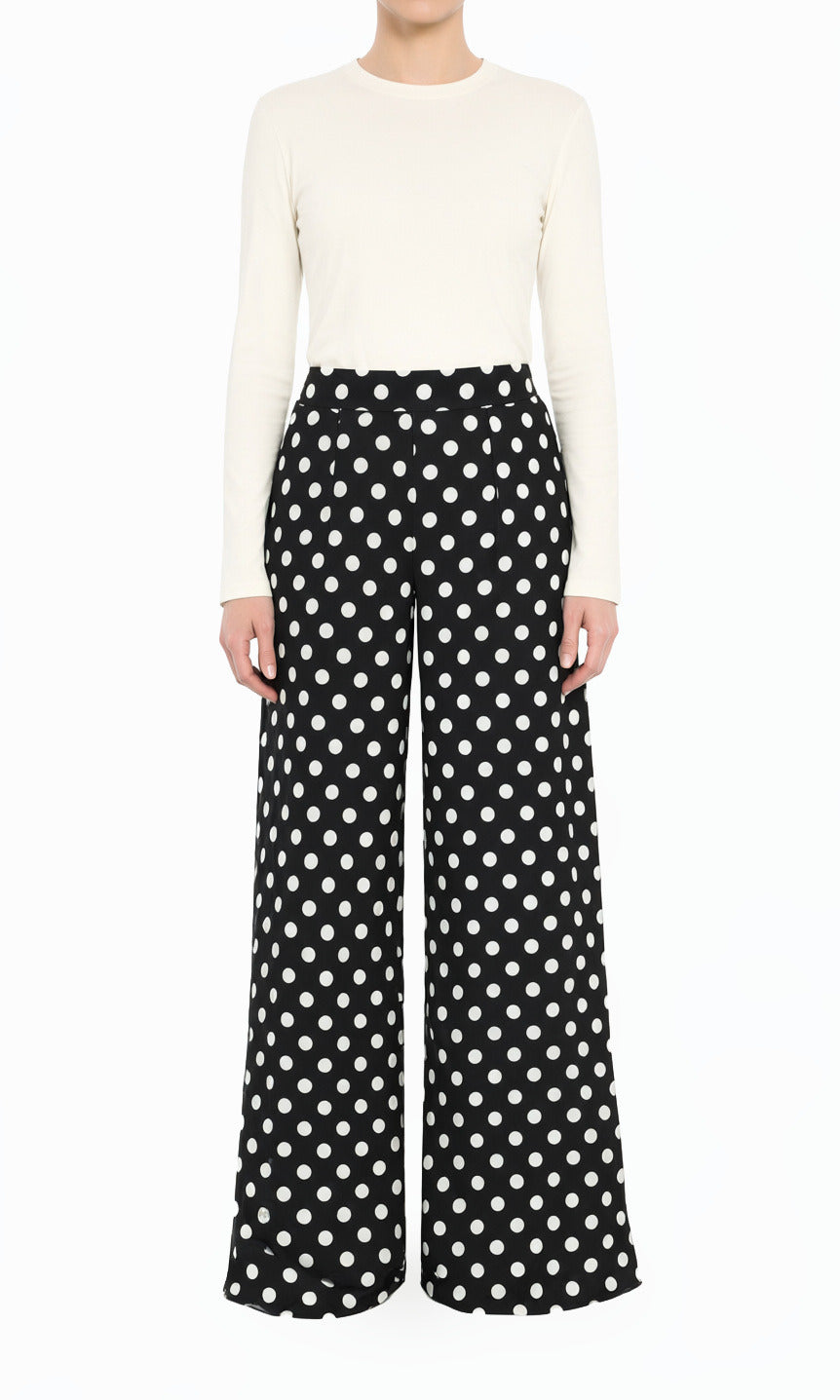 Polka dots PALAZZO PANTS