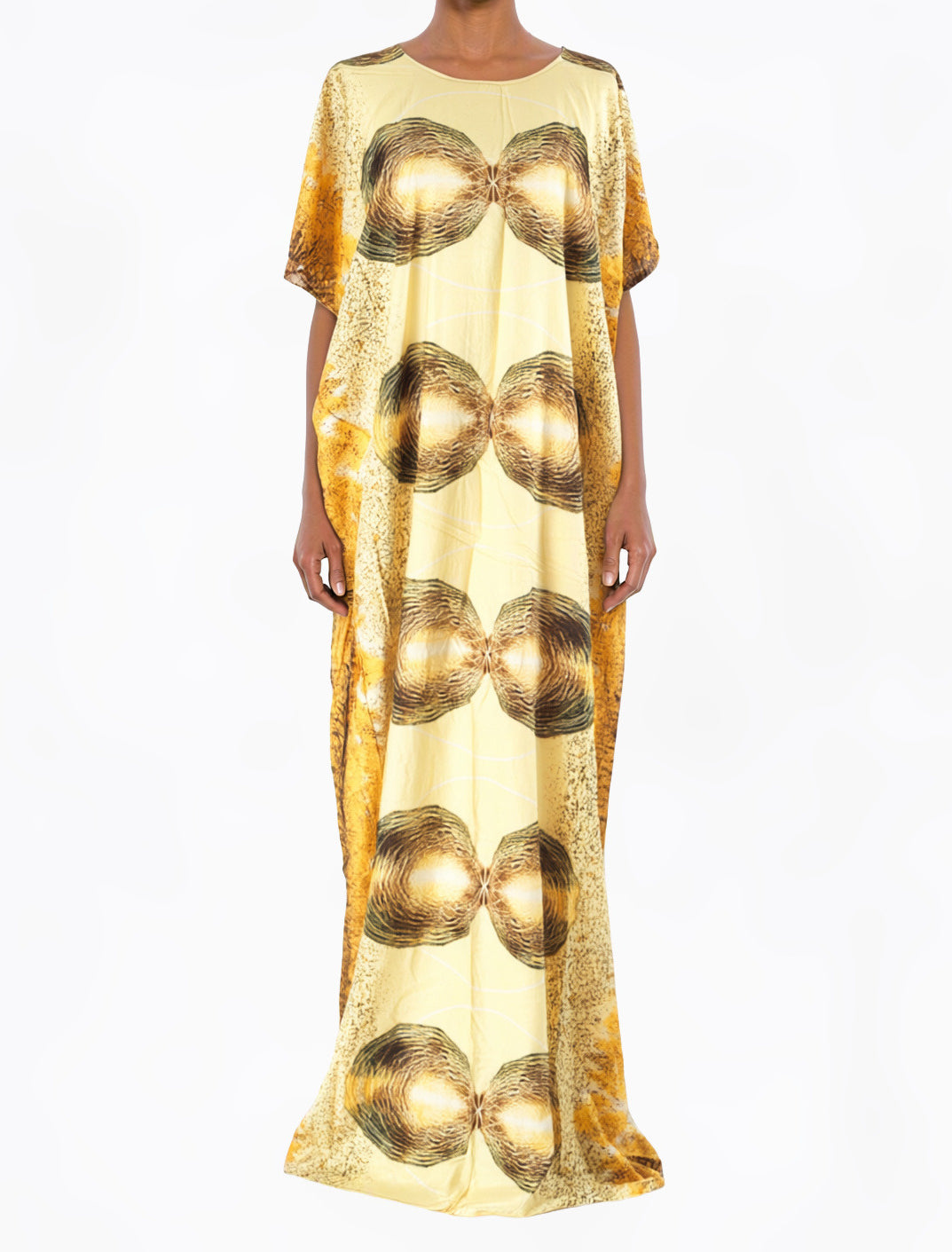 pastel yellow orbiting beauty Bati Dress