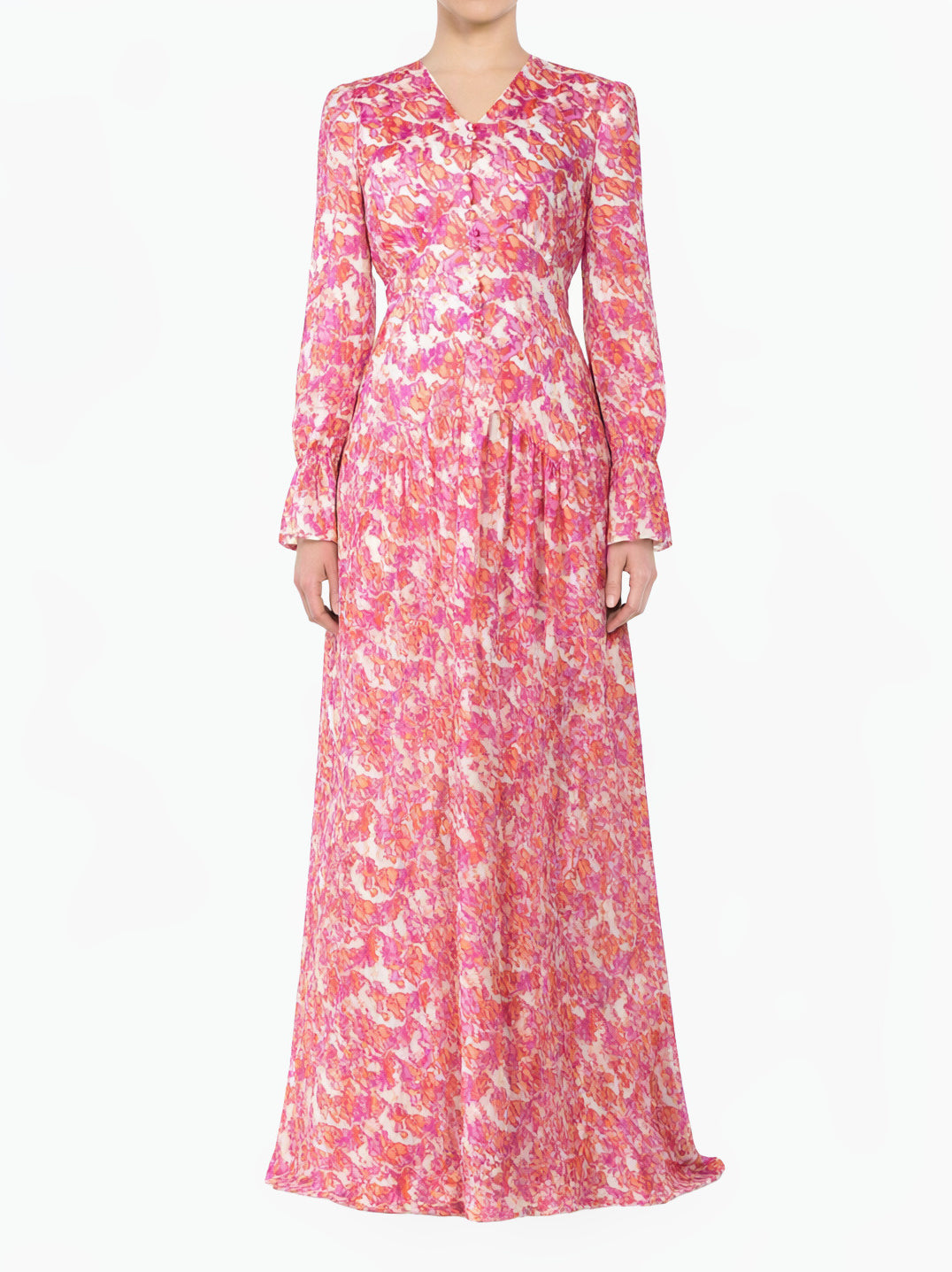 Pretty in Pink Modest Maxi Dress