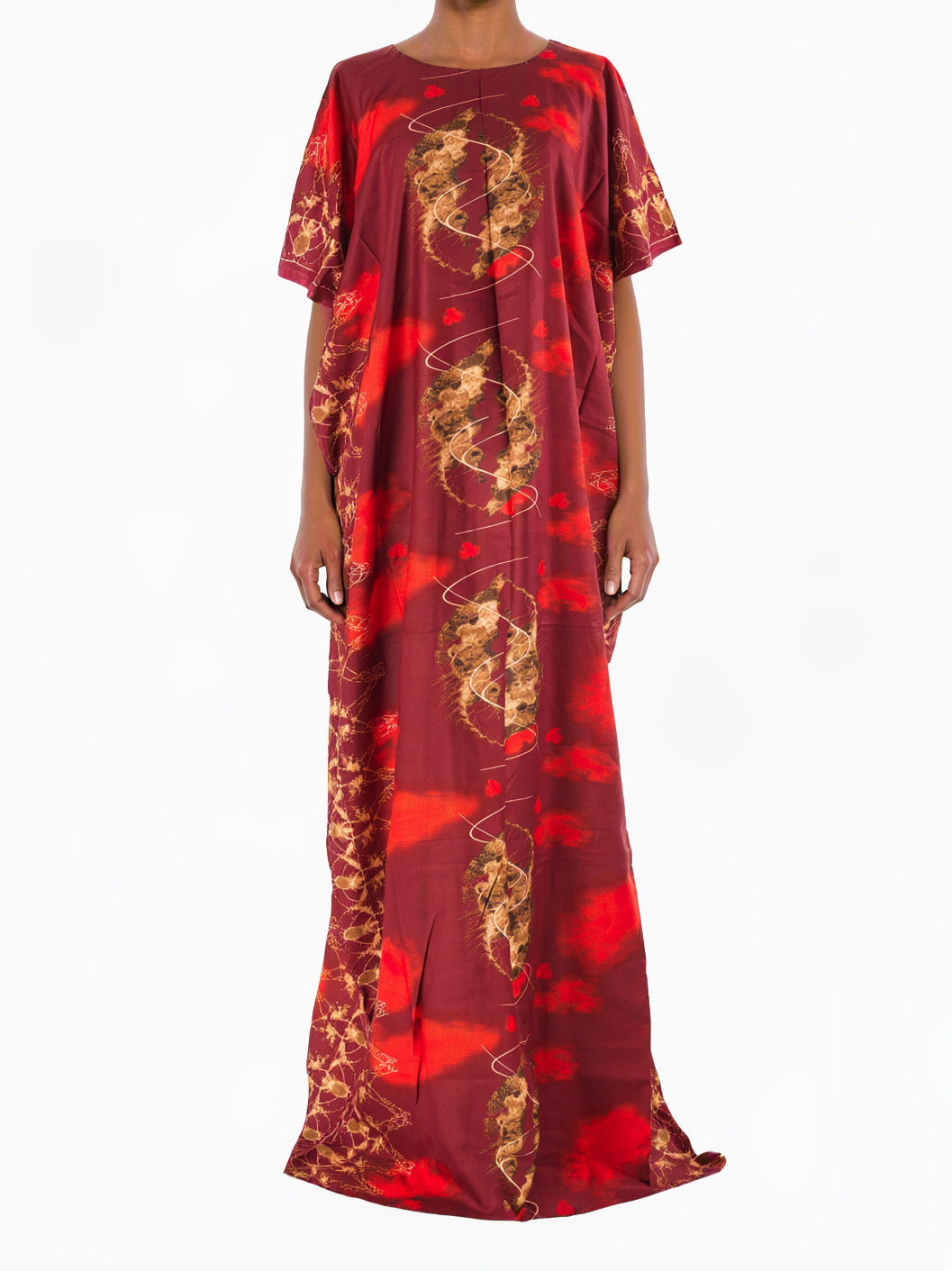 Red samiyaah Bati Dress