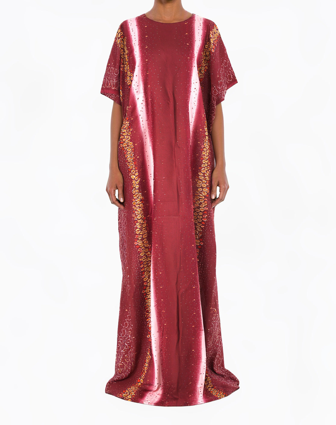 Ruby Radiance Bati Dress