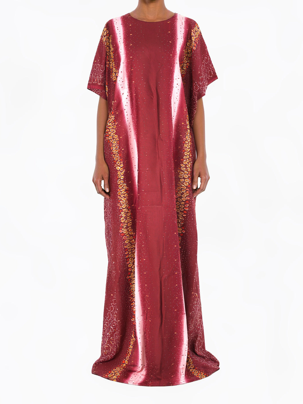 Ruby Radiance Bati Dress