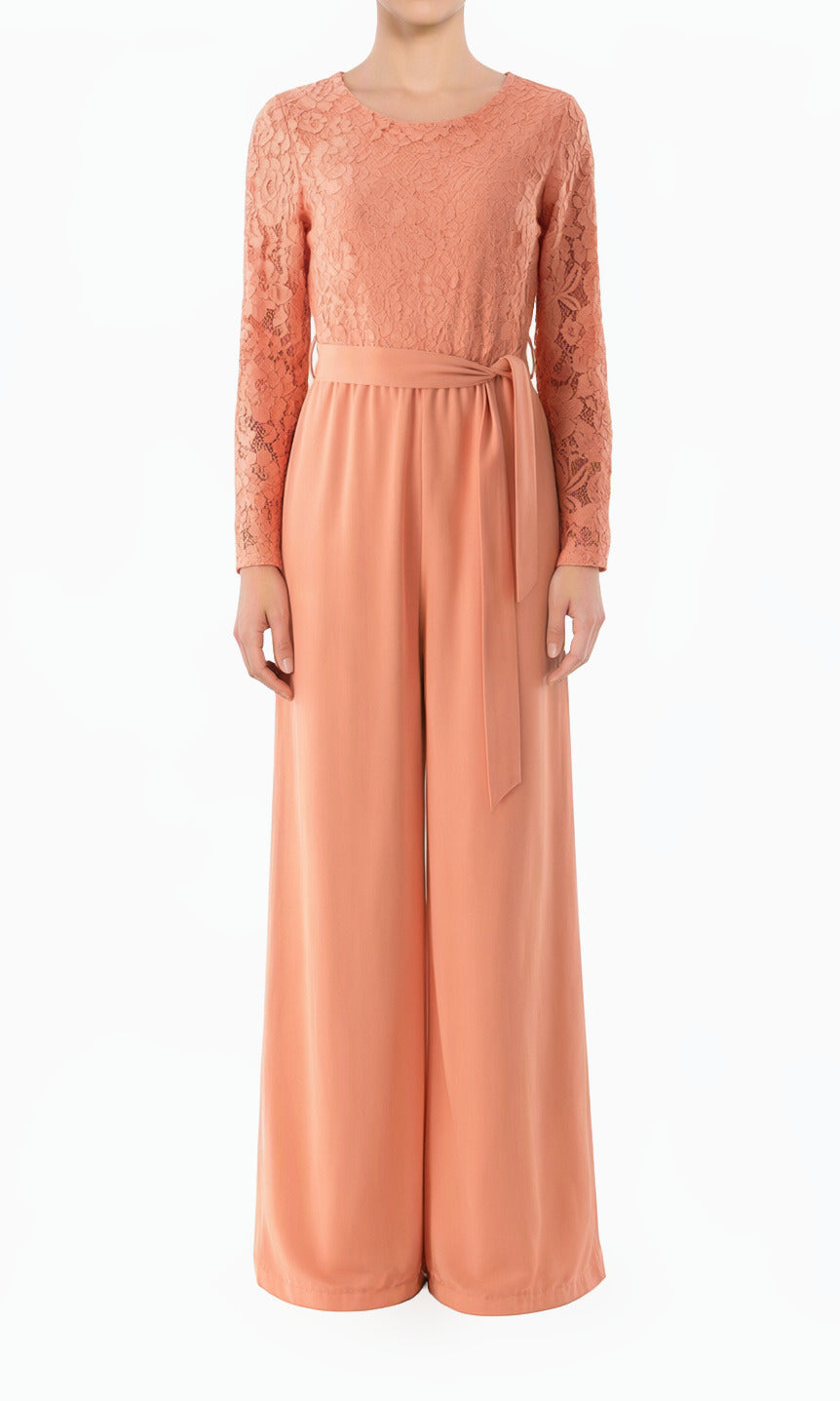 Blush The Delightful Modest Long Sleeve Jumpsuits