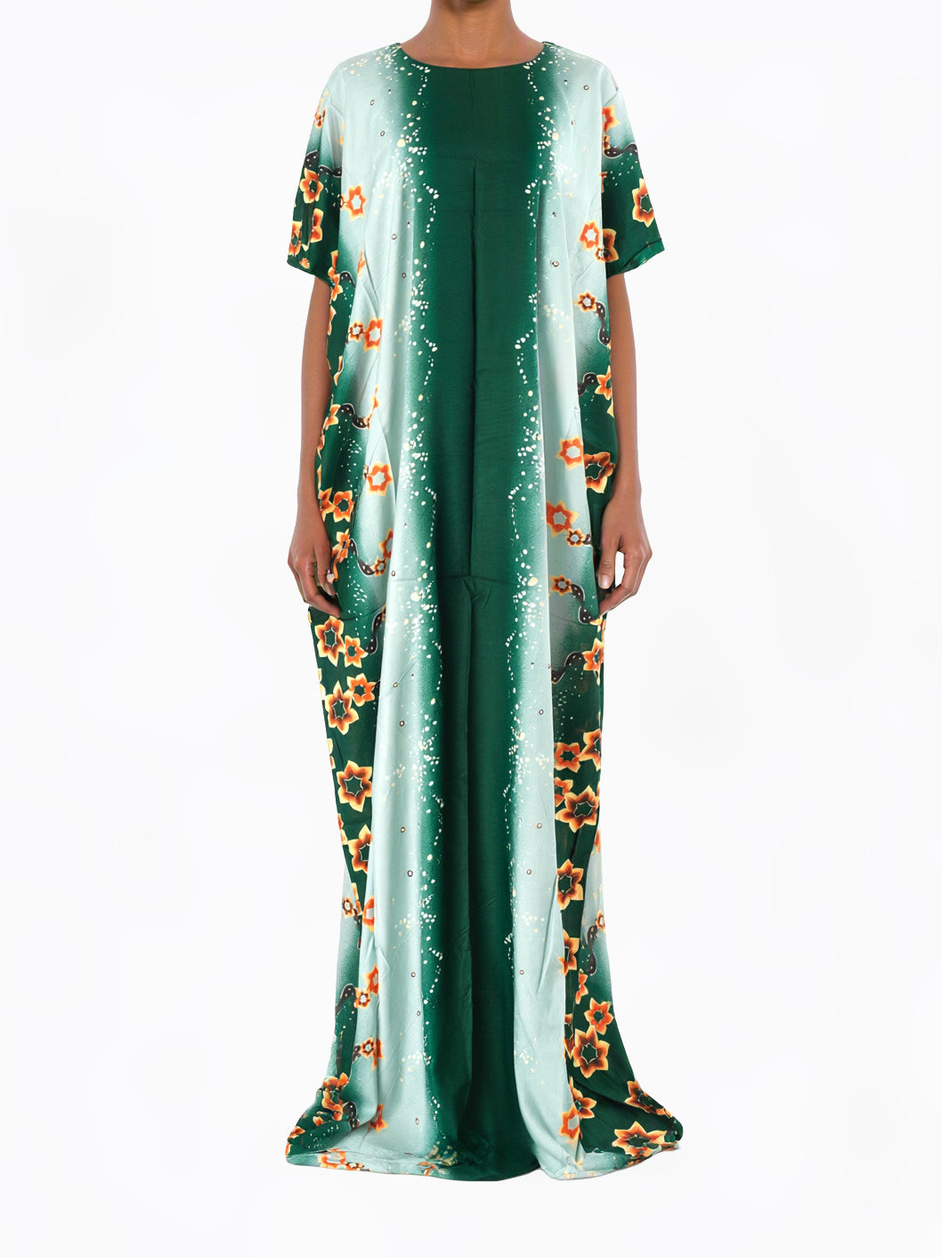 Verdant Vignette Bati Dress