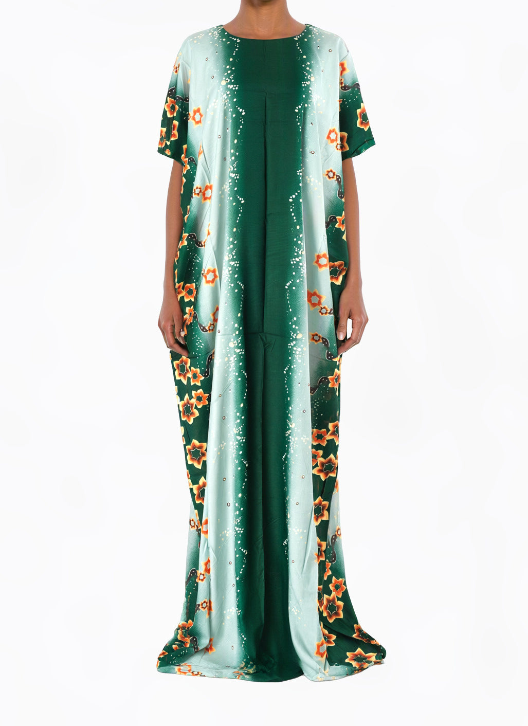 Verdant Vignette Bati Dress