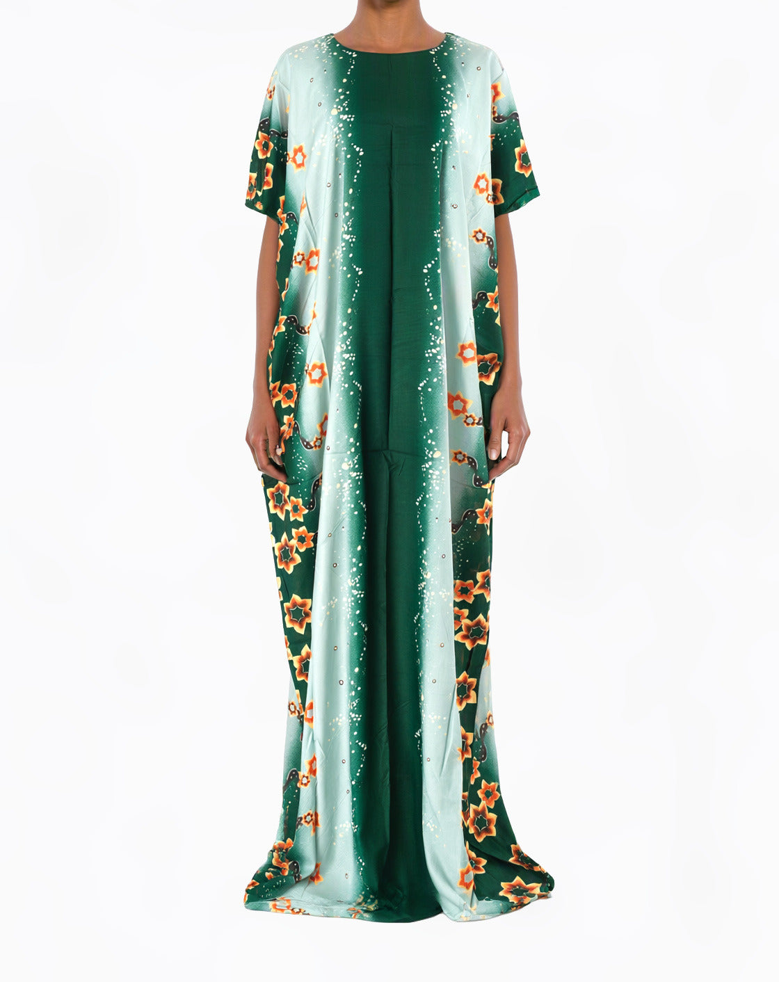 Verdant Vignette Bati Dress