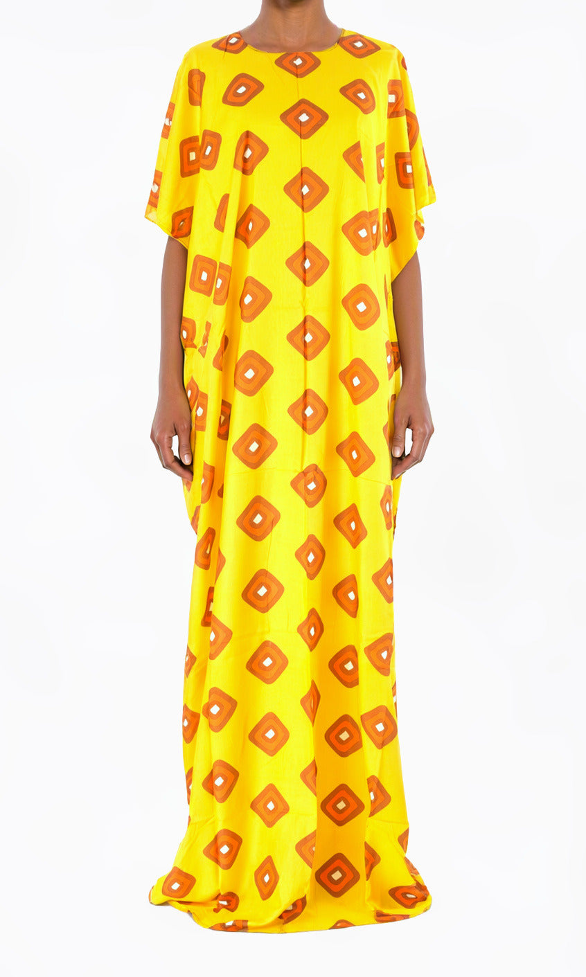 Yellow Aminah Bati Dress