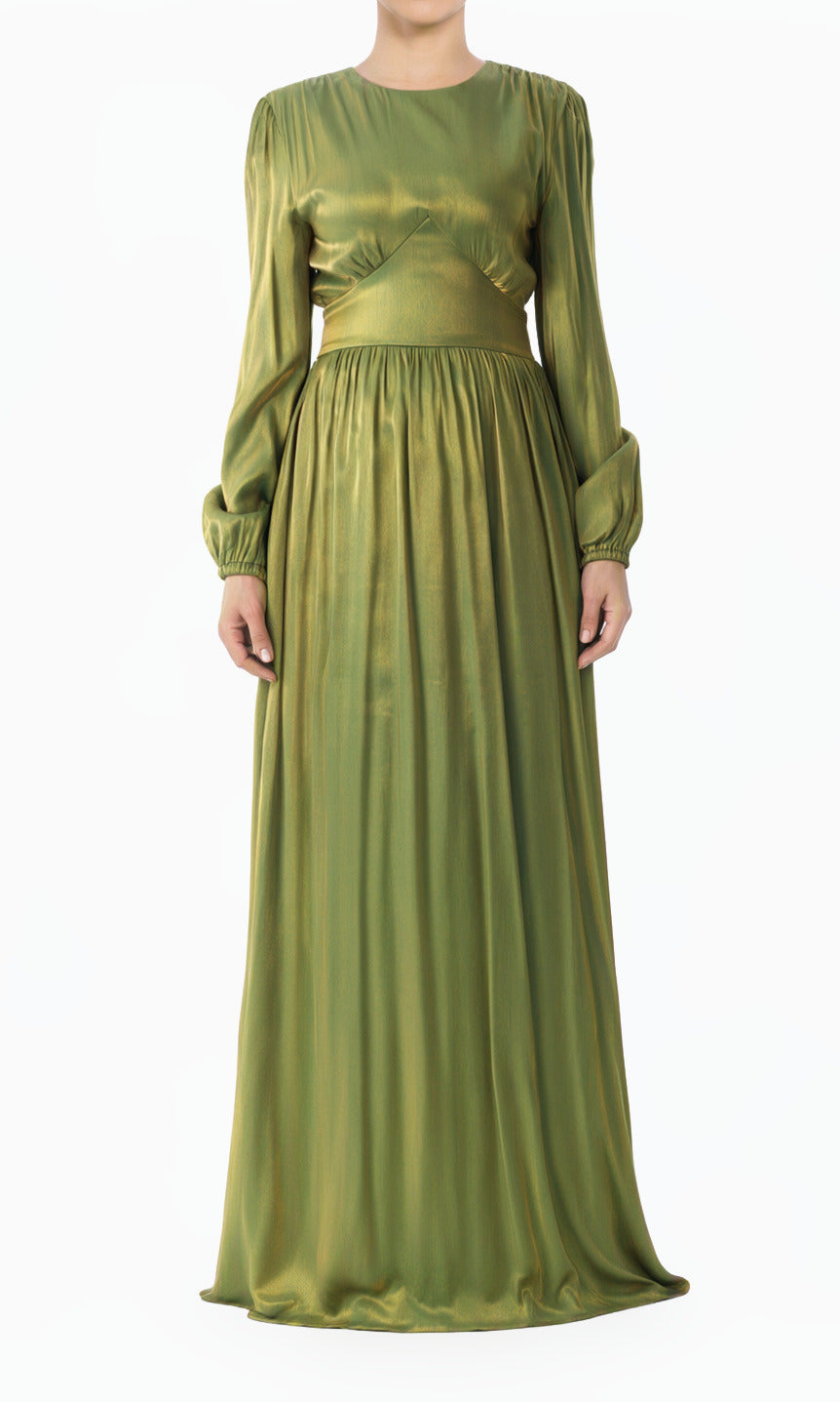 Zaytoon Arianna Shimmer and Fancy Modest Maxi Dress