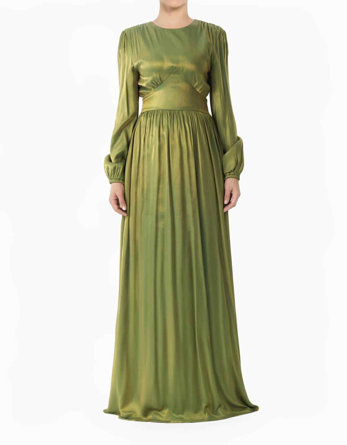 Zaytoon Arianna Shimmer and Fancy Modest Maxi Dress