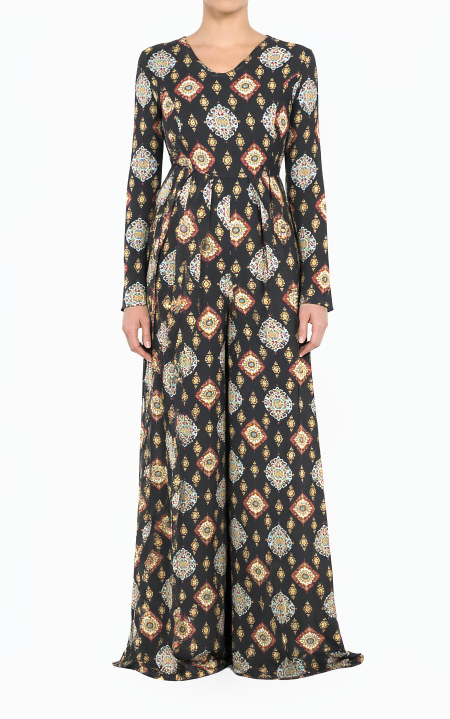 Zenovia Modest Long Sleeve Playsuit