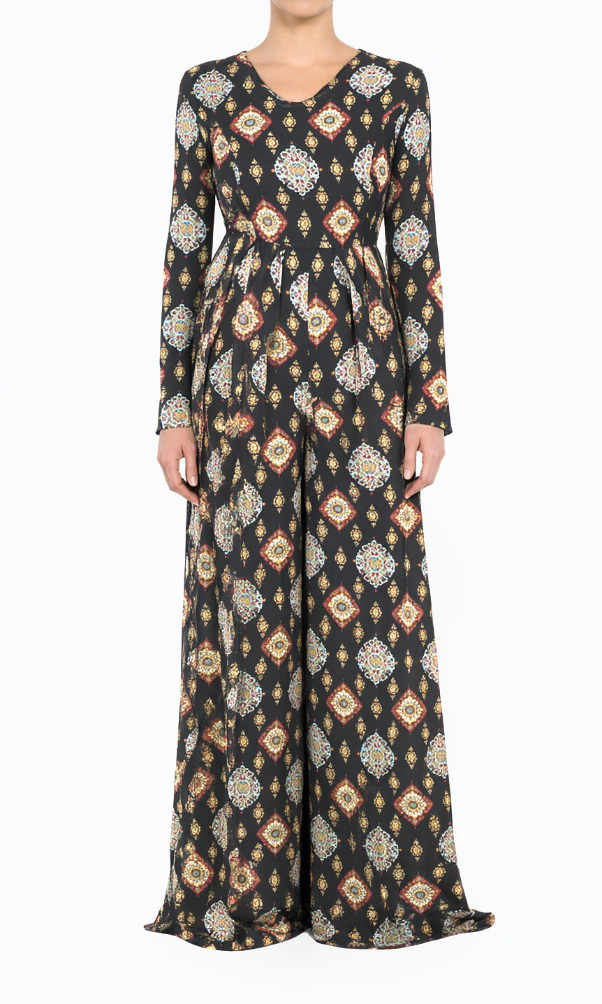 Zenovia Modest Long Sleeve Playsuit