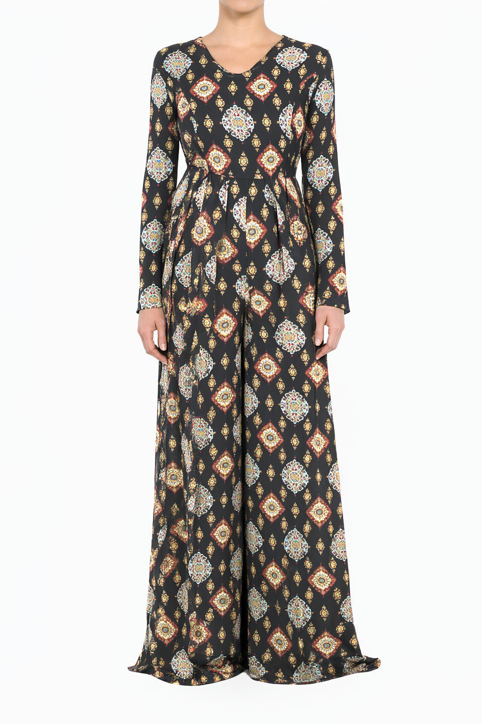 Zenovia Modest Long Sleeve Playsuit
