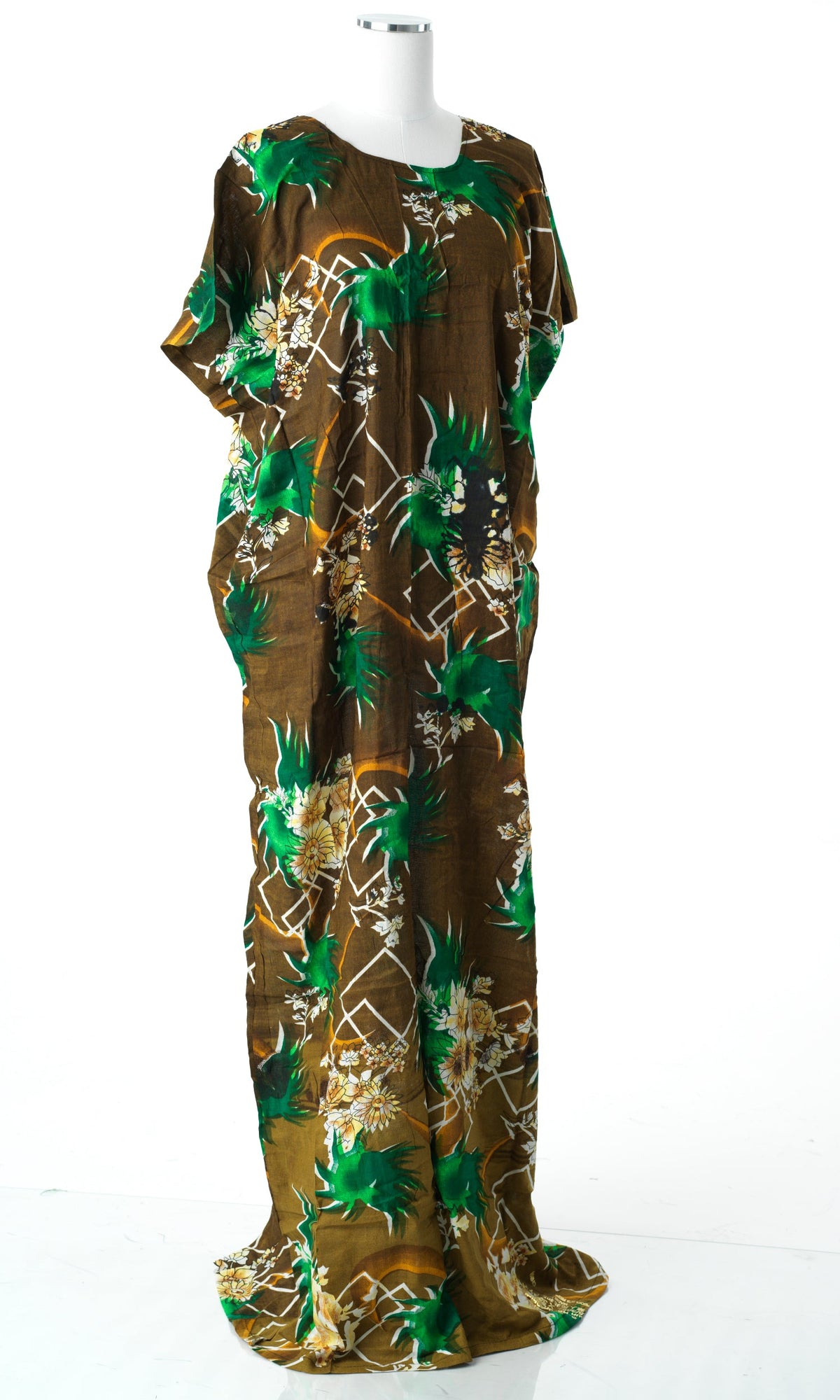 Iman print bati dress Kabayare