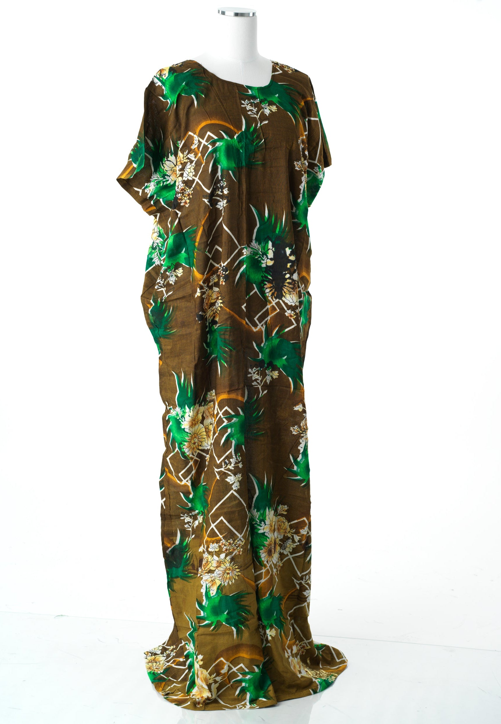 Iman print bati dress Kabayare