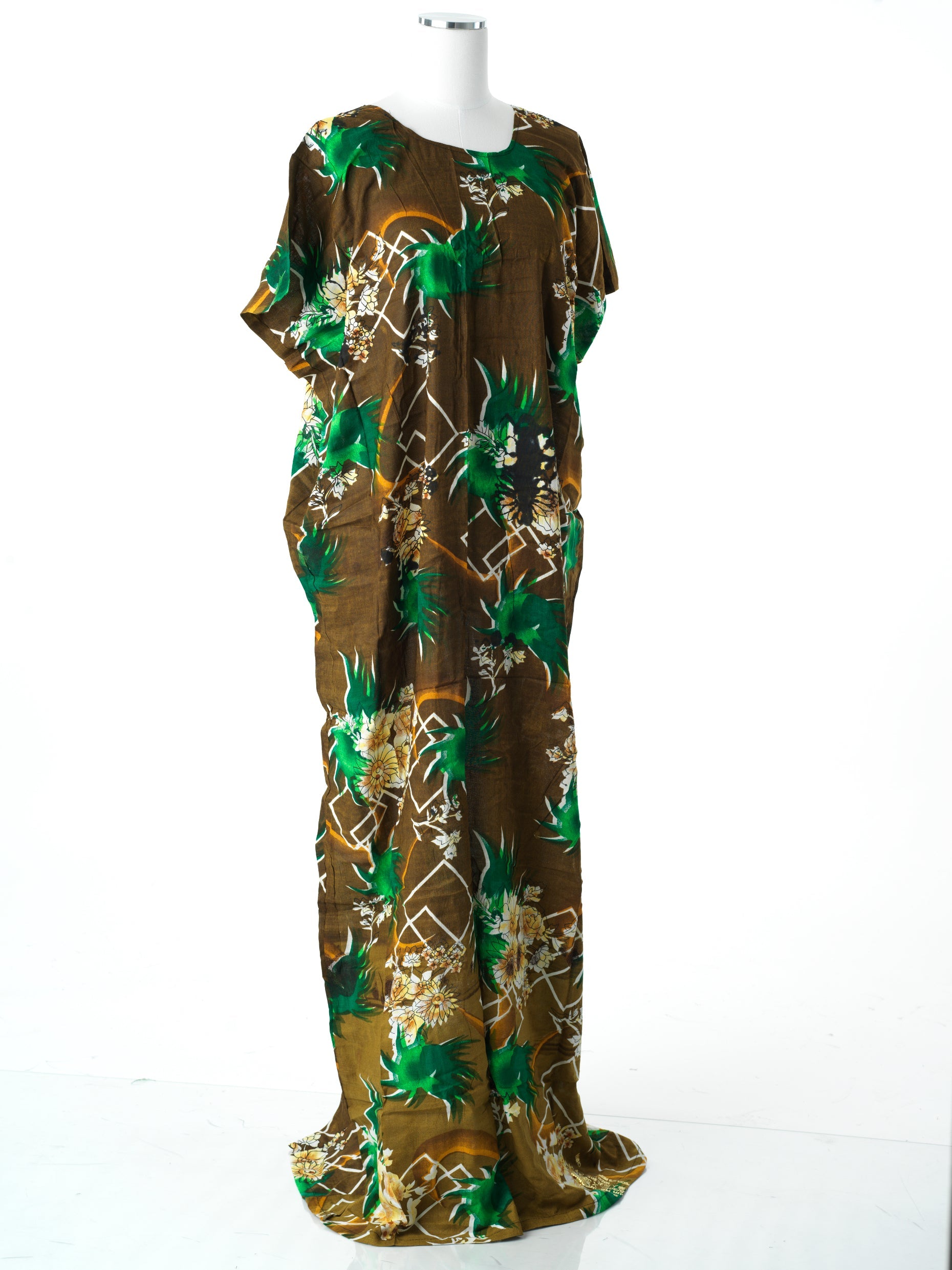 Iman print bati dress Kabayare