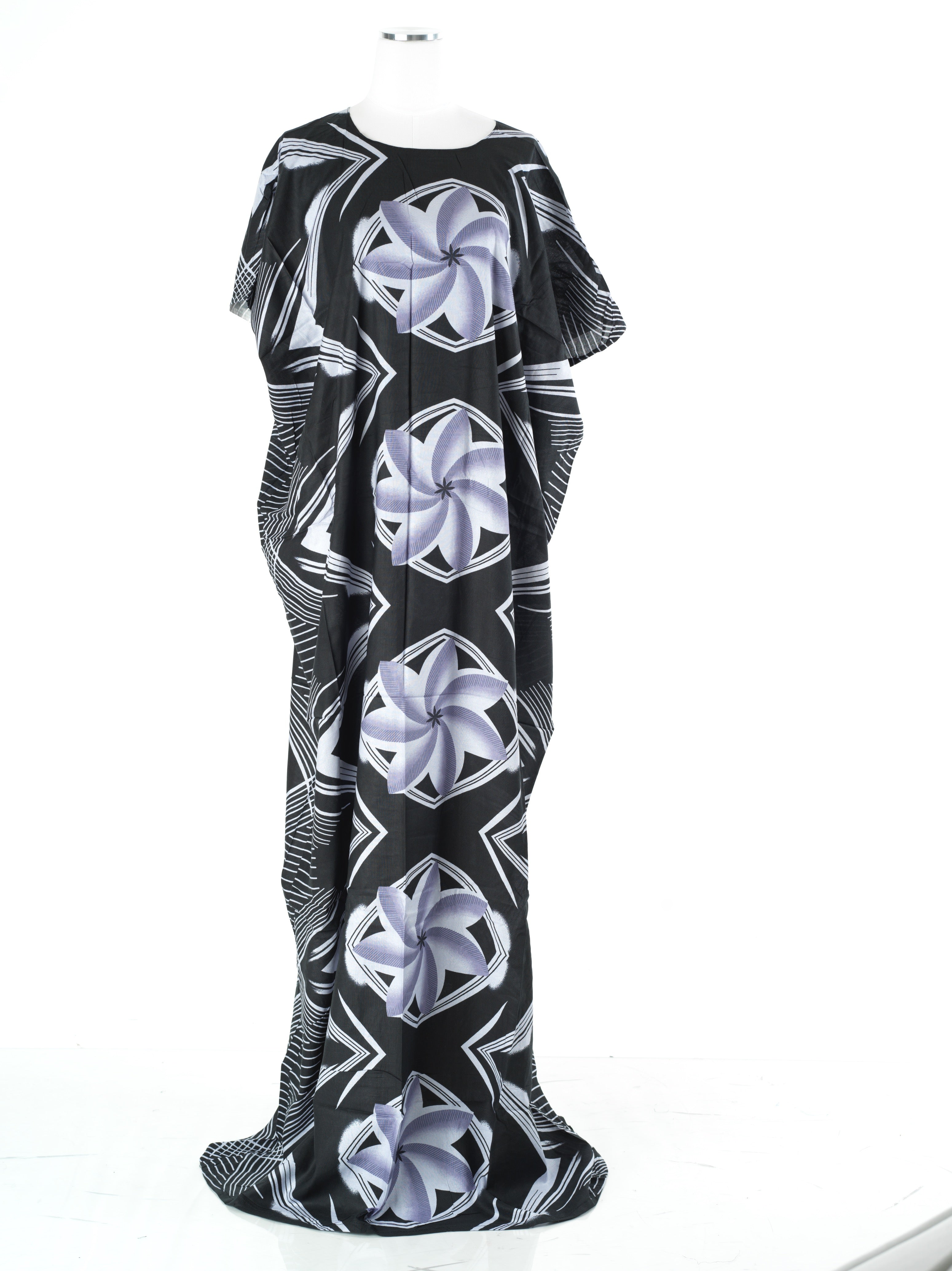 Ink Vortex Bati Dress