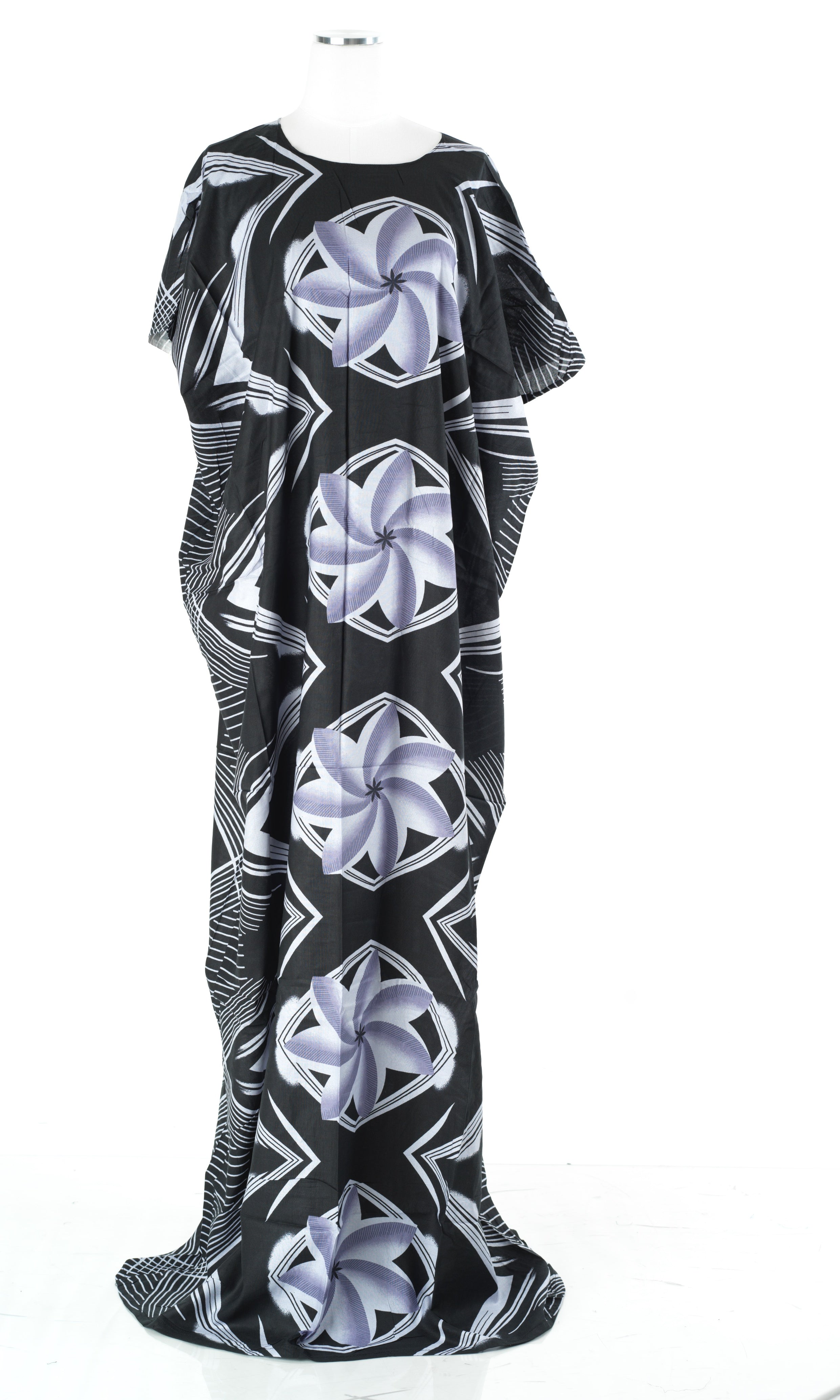 Ink Vortex Bati Dress
