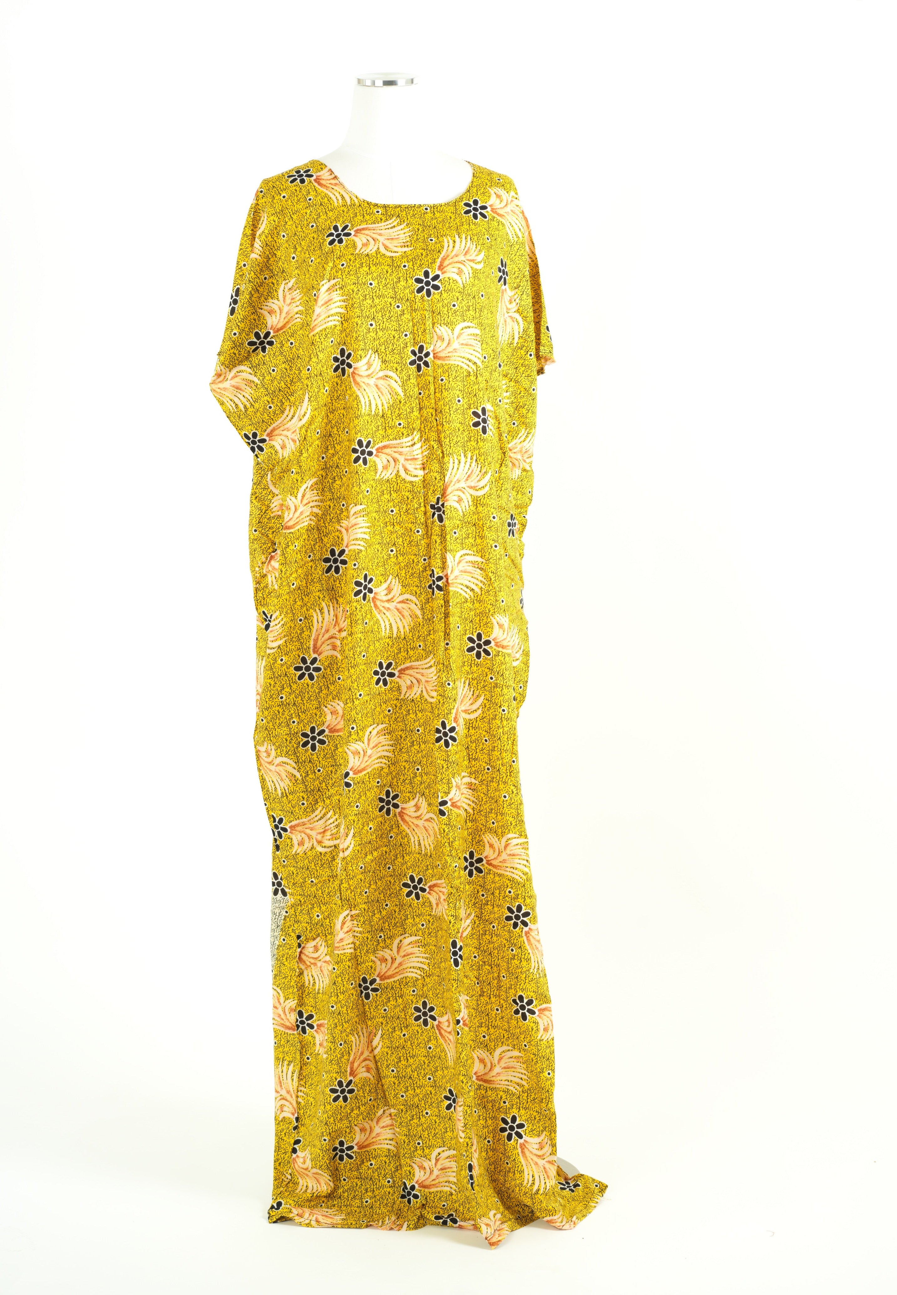 Jamila print bati dress Kabayare