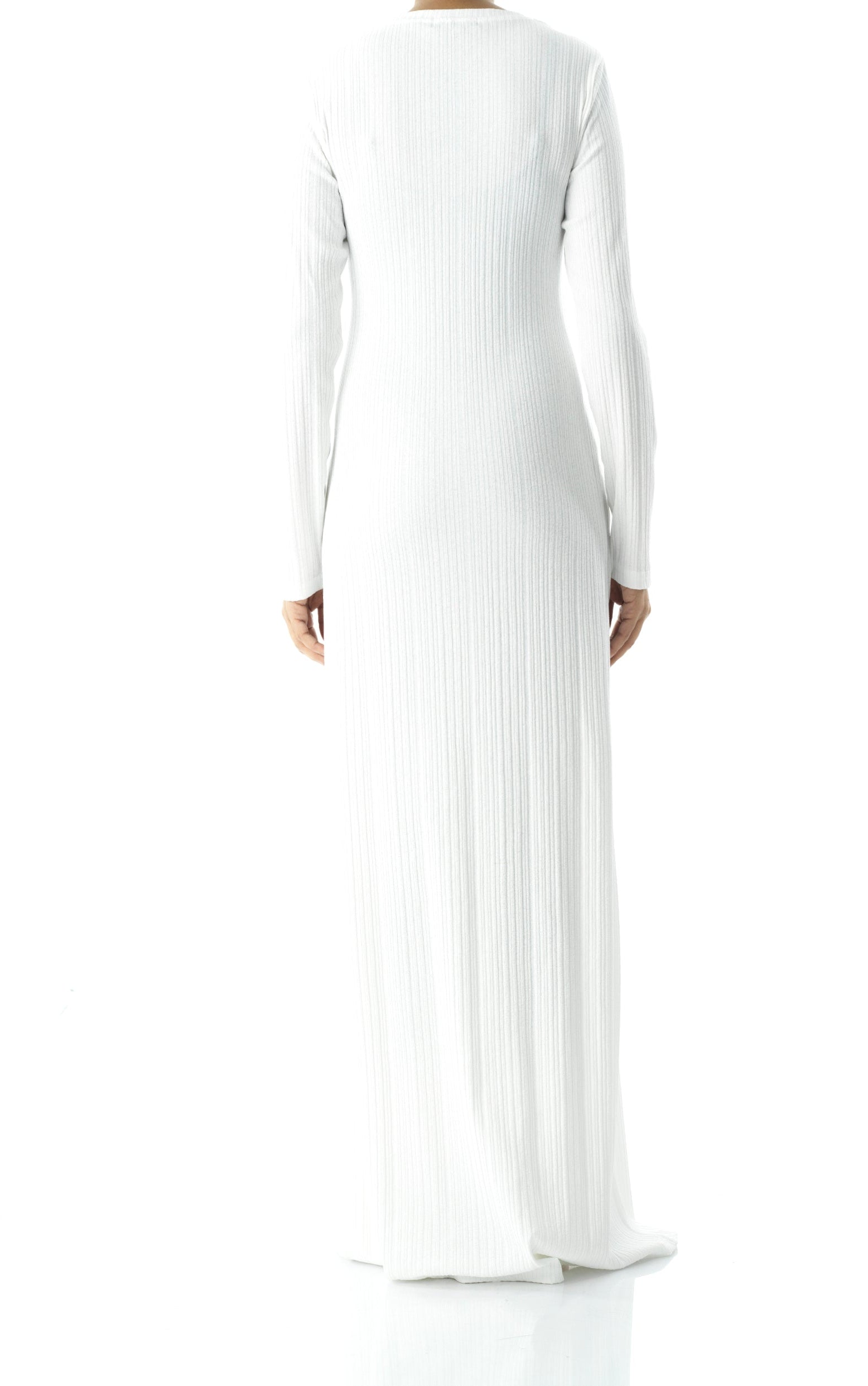 Julia Ribbed Round Neck maxi dress Kabayare