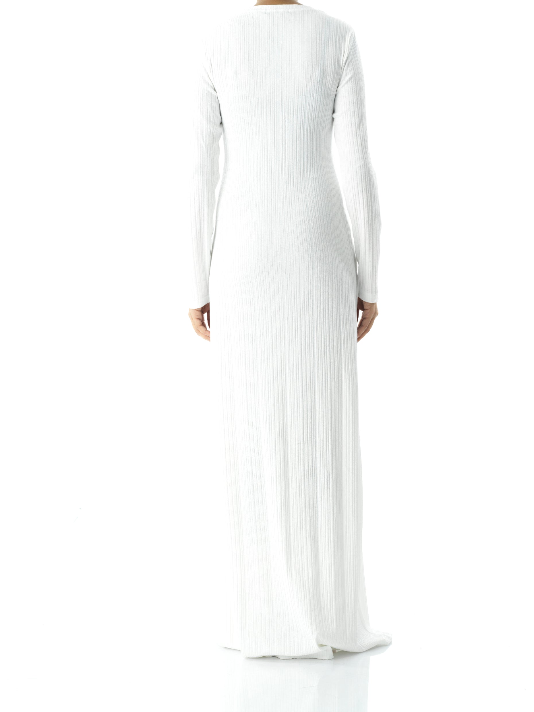 Julia Ribbed Round Neck maxi dress Kabayare