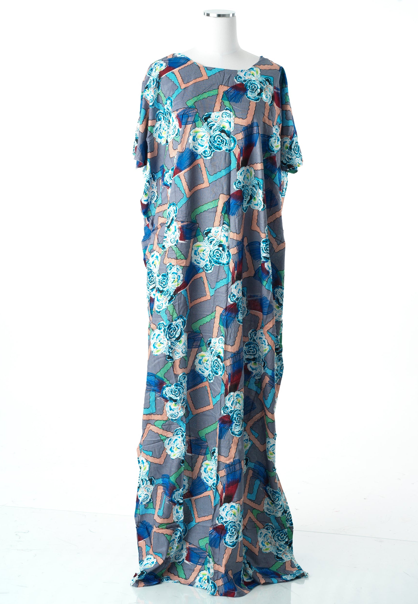 Khadija print bati dress Kabayare